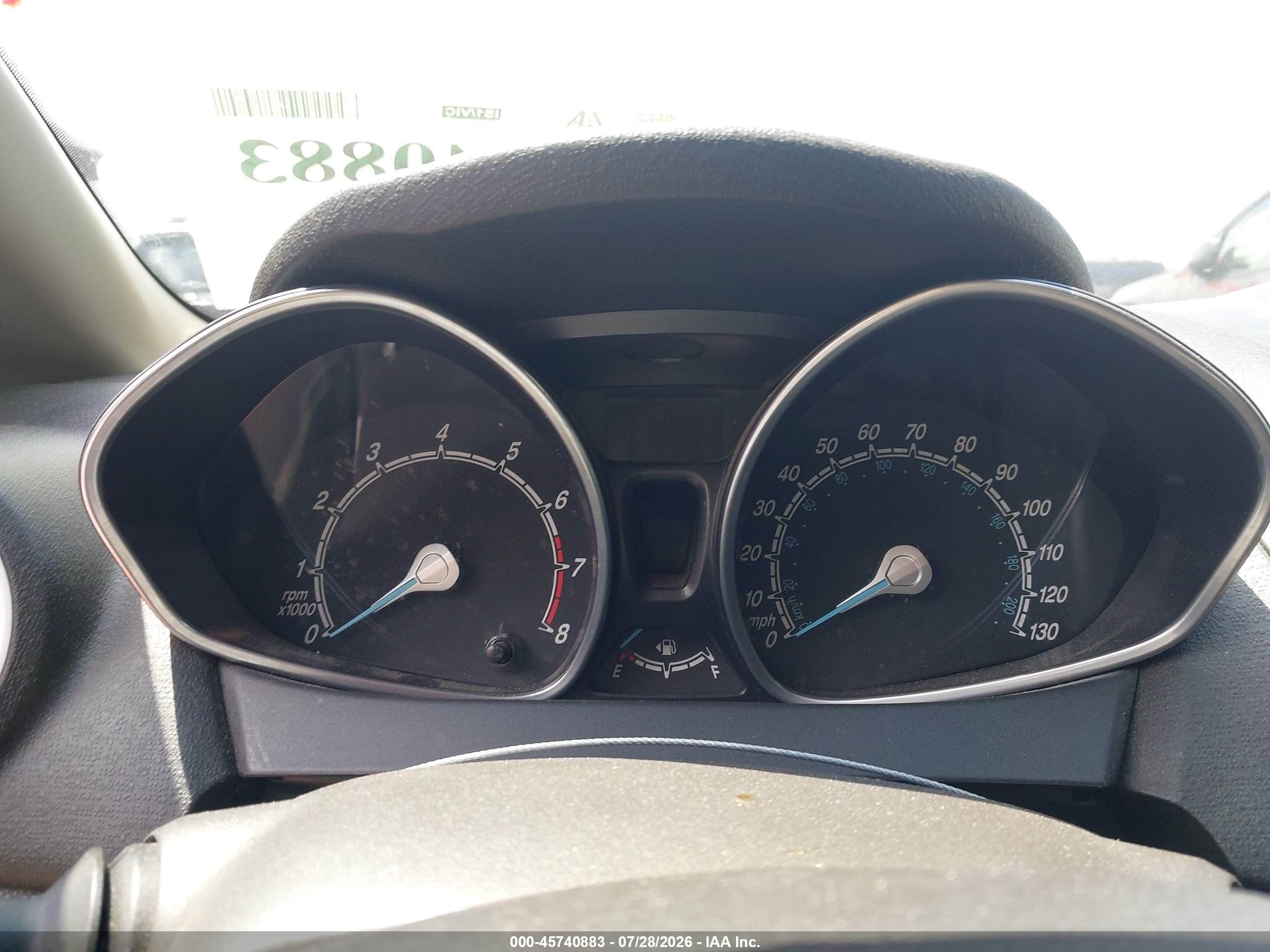 2014 Ford Fiesta Se Red vin: 3FADP4EJ4EM243715