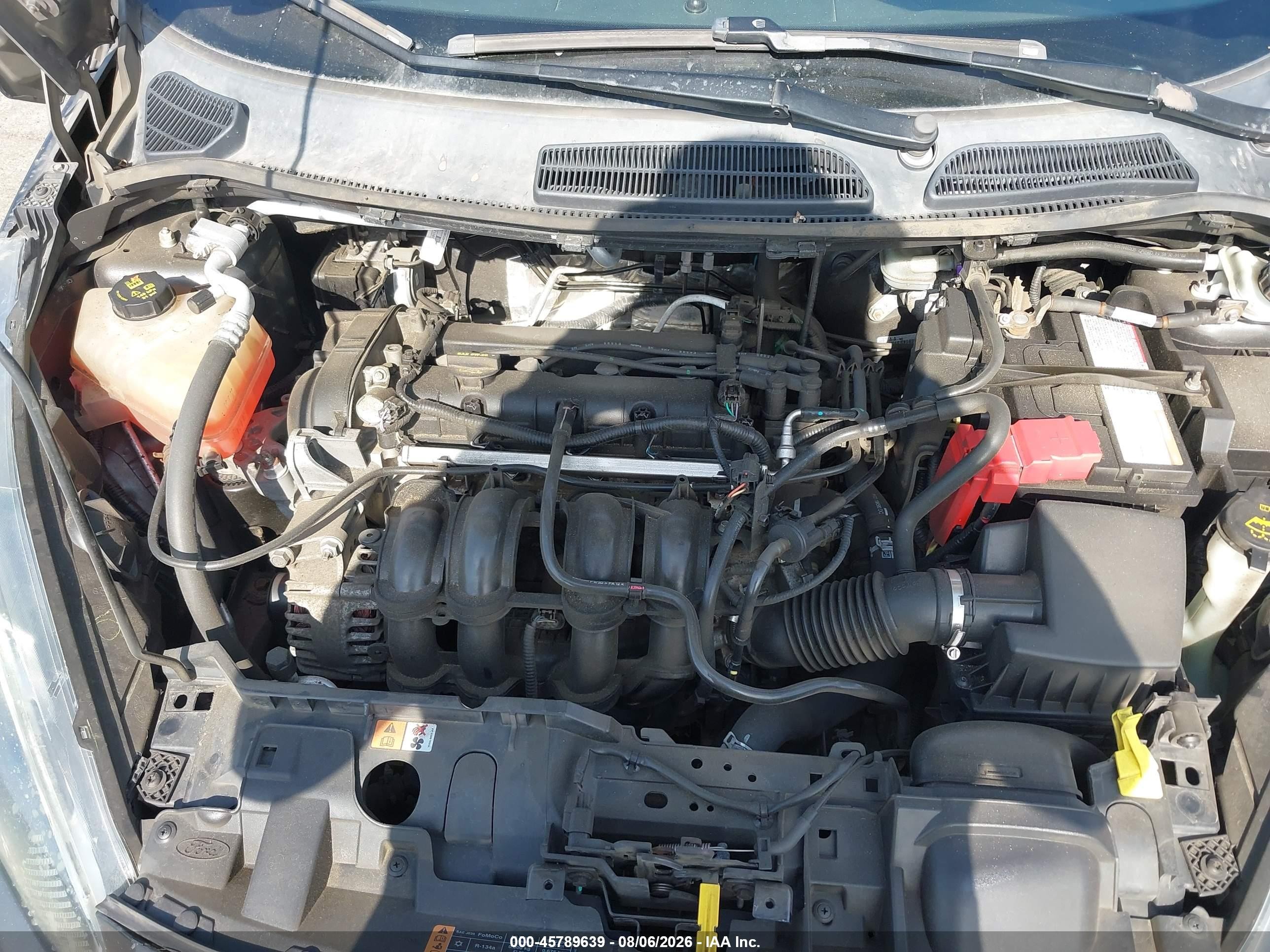 2015 Ford Fiesta Se Gray vin: 3FADP4EJ4FM122510