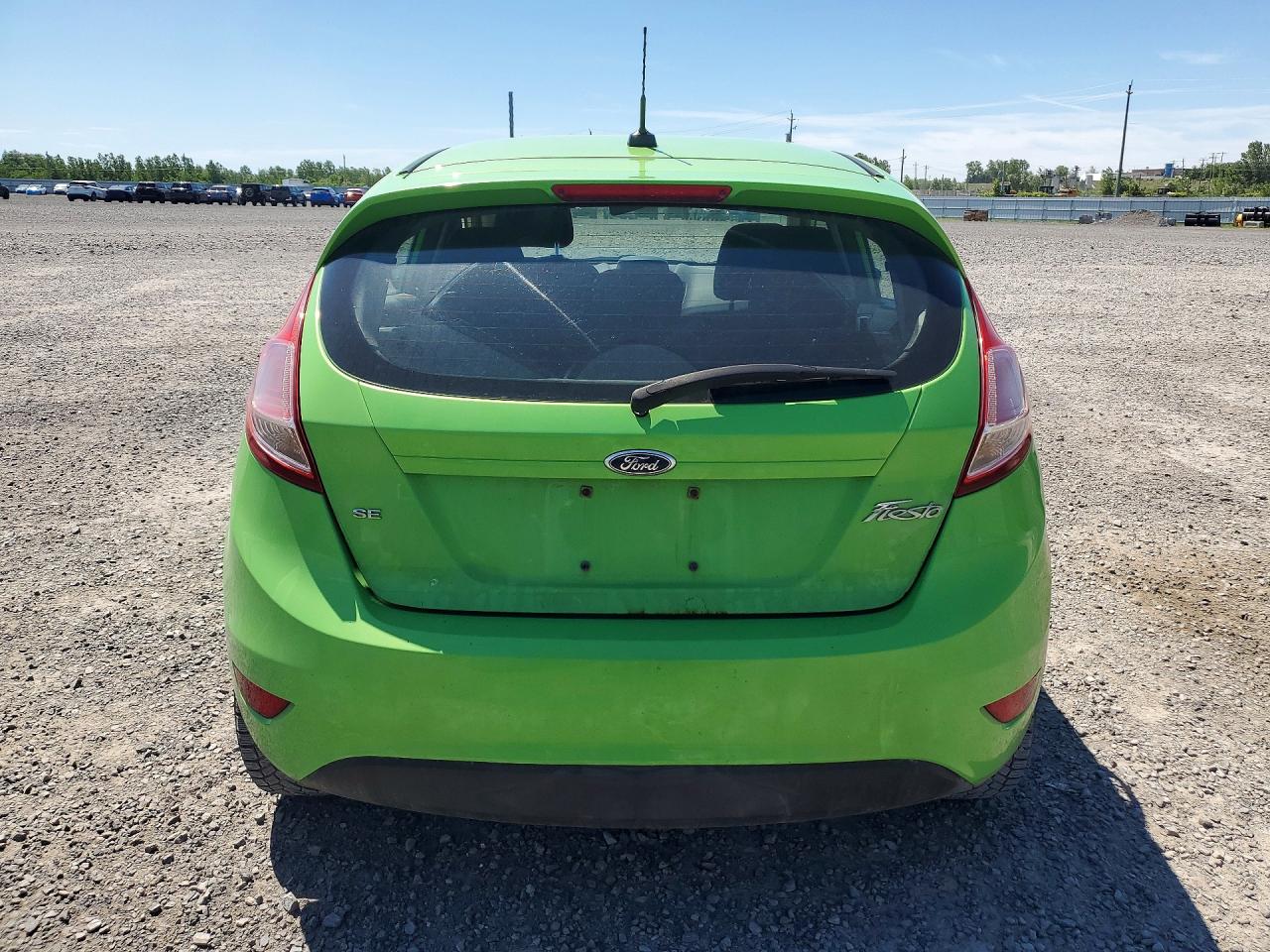 2015 Ford Fiesta Se Green vin: 3FADP4EJ4FM142675