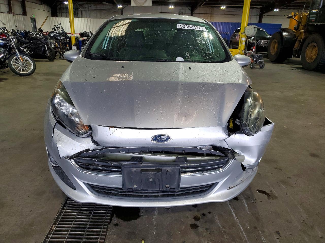 2015 Ford Fiesta Se Silver vin: 3FADP4EJ4FM167446