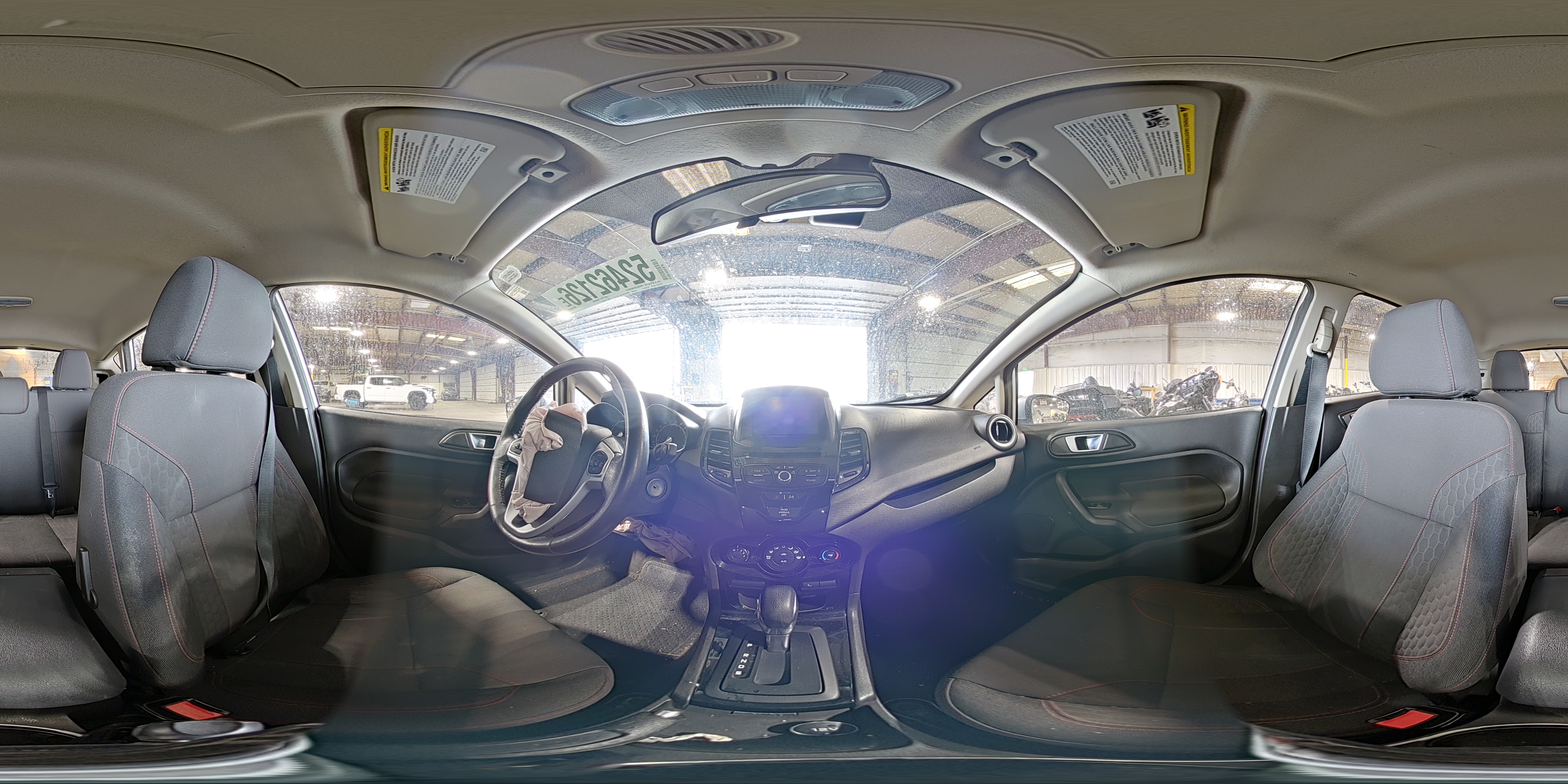 2015 Ford Fiesta Se Silver vin: 3FADP4EJ4FM167446