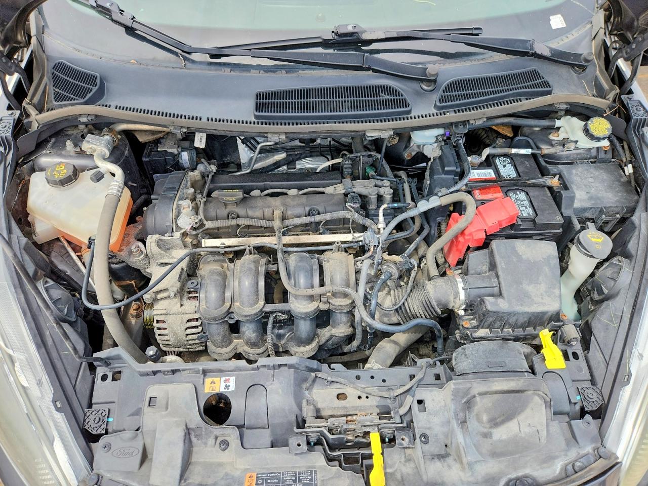 2015 Ford Fiesta Se Gray vin: 3FADP4EJ4FM171934
