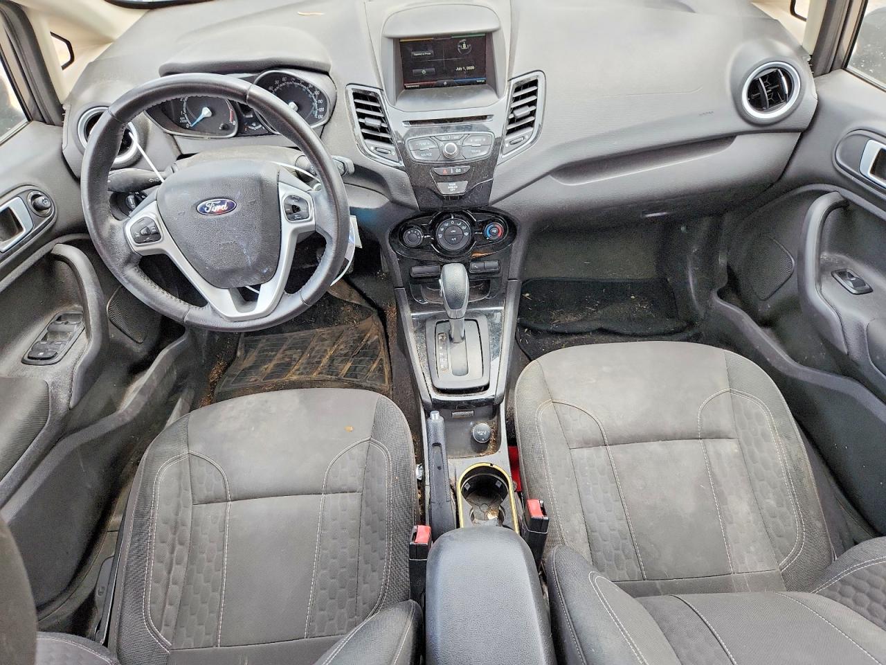 2015 Ford Fiesta Se Gray vin: 3FADP4EJ4FM171934