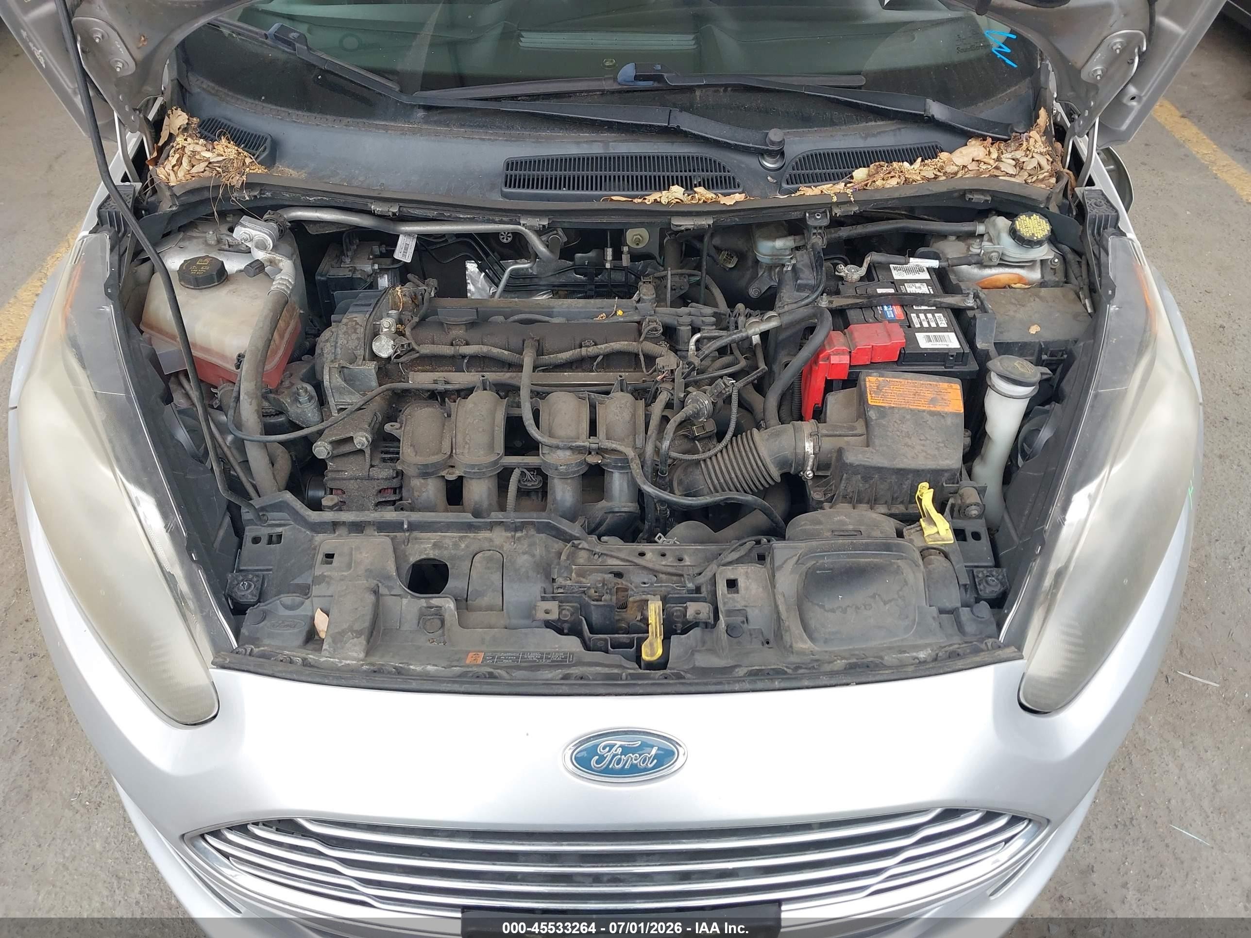 2015 Ford Fiesta Se Silver vin: 3FADP4EJ4FM181749
