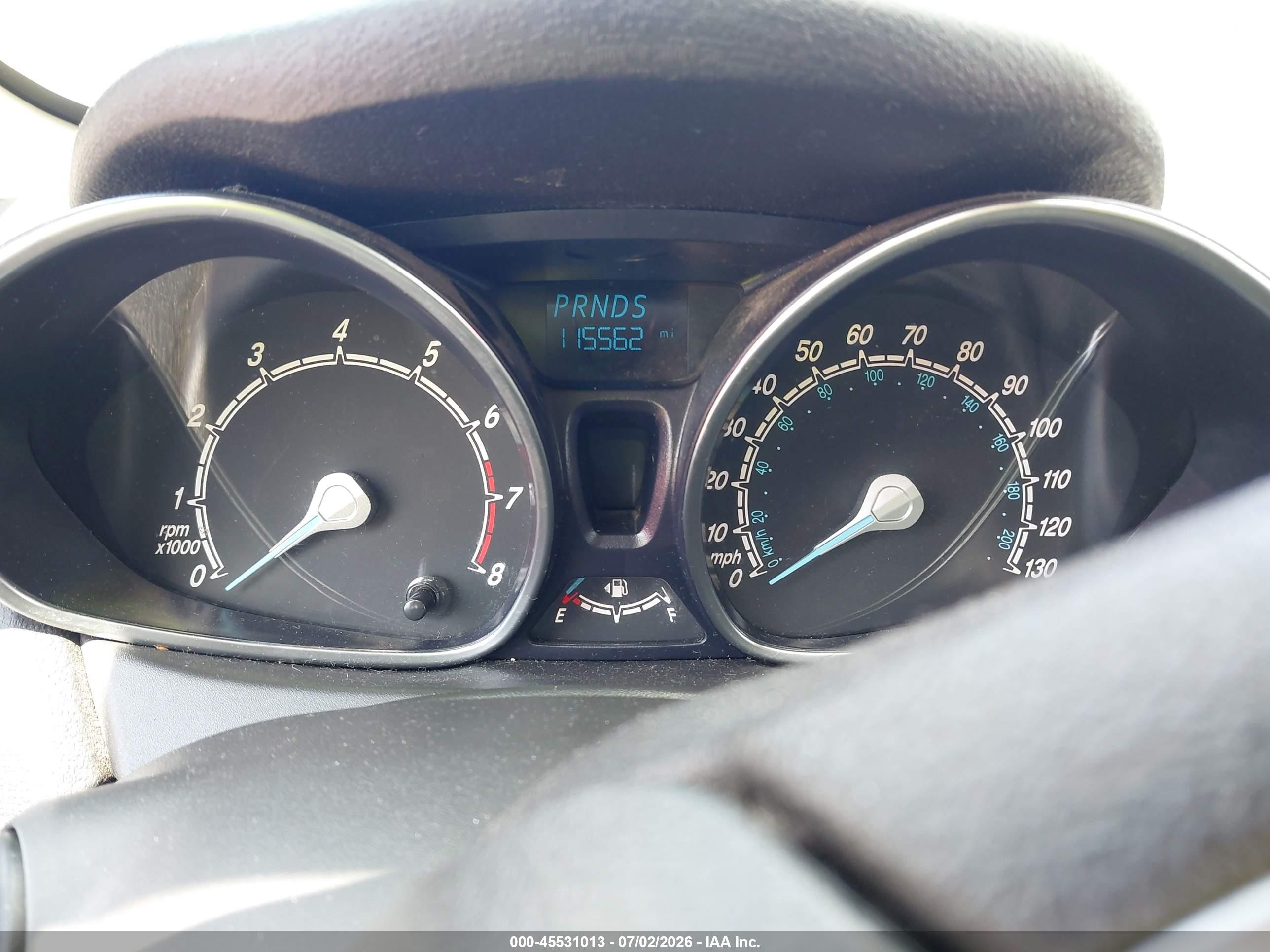 2015 Ford Fiesta Se Blue vin: 3FADP4EJ4FM205578
