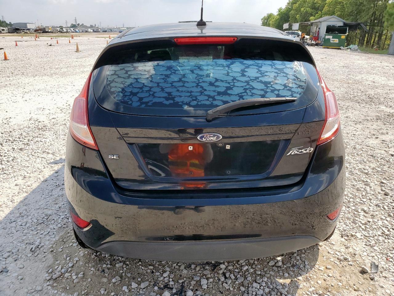 2018 Ford Fiesta Se Black vin: 3FADP4EJ4JM106719