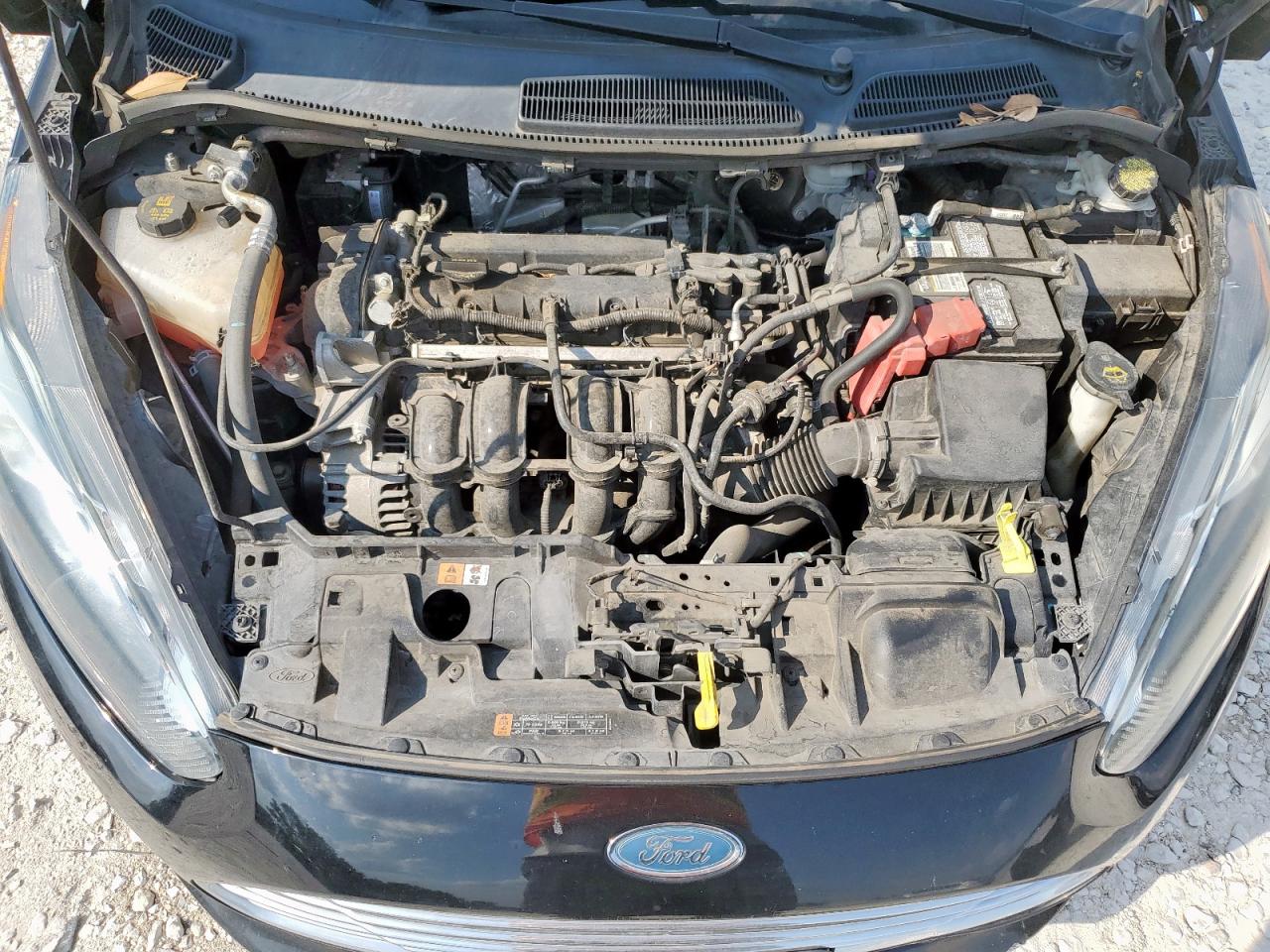 2018 Ford Fiesta Se Black vin: 3FADP4EJ4JM106719