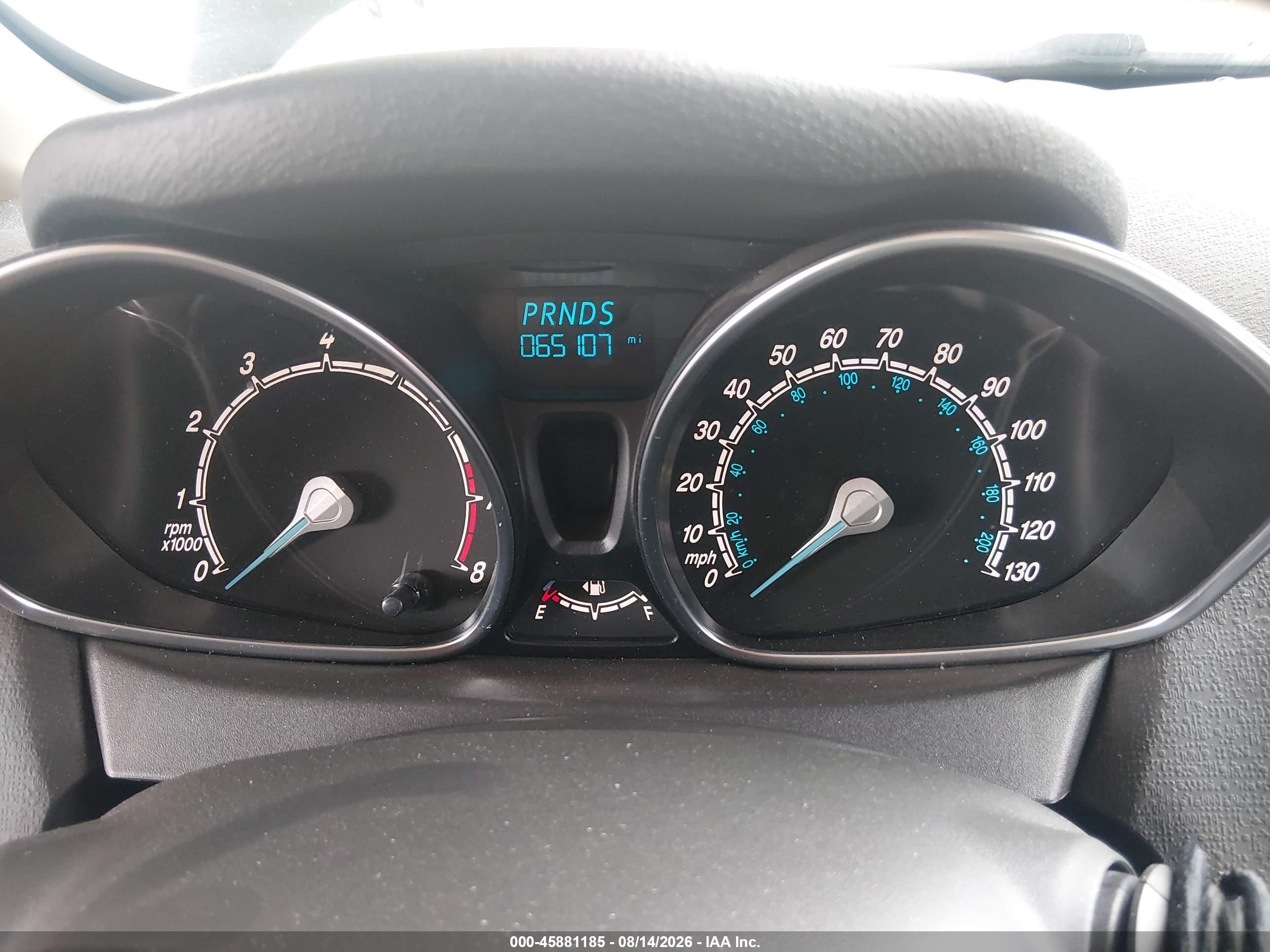 2019 Ford Fiesta Se Серый vin: 3FADP4EJ4KM152715