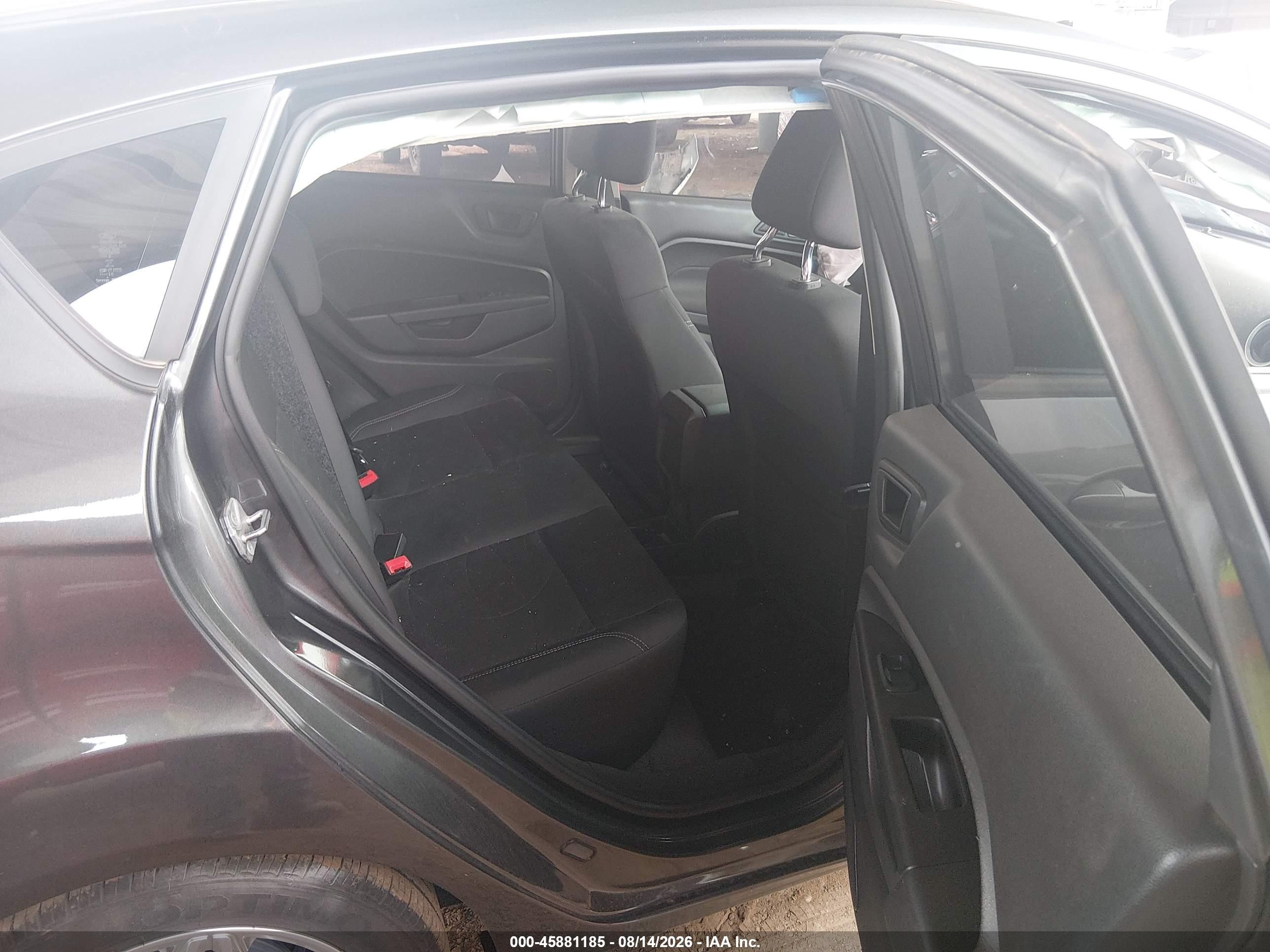 2019 Ford Fiesta Se Серый vin: 3FADP4EJ4KM152715
