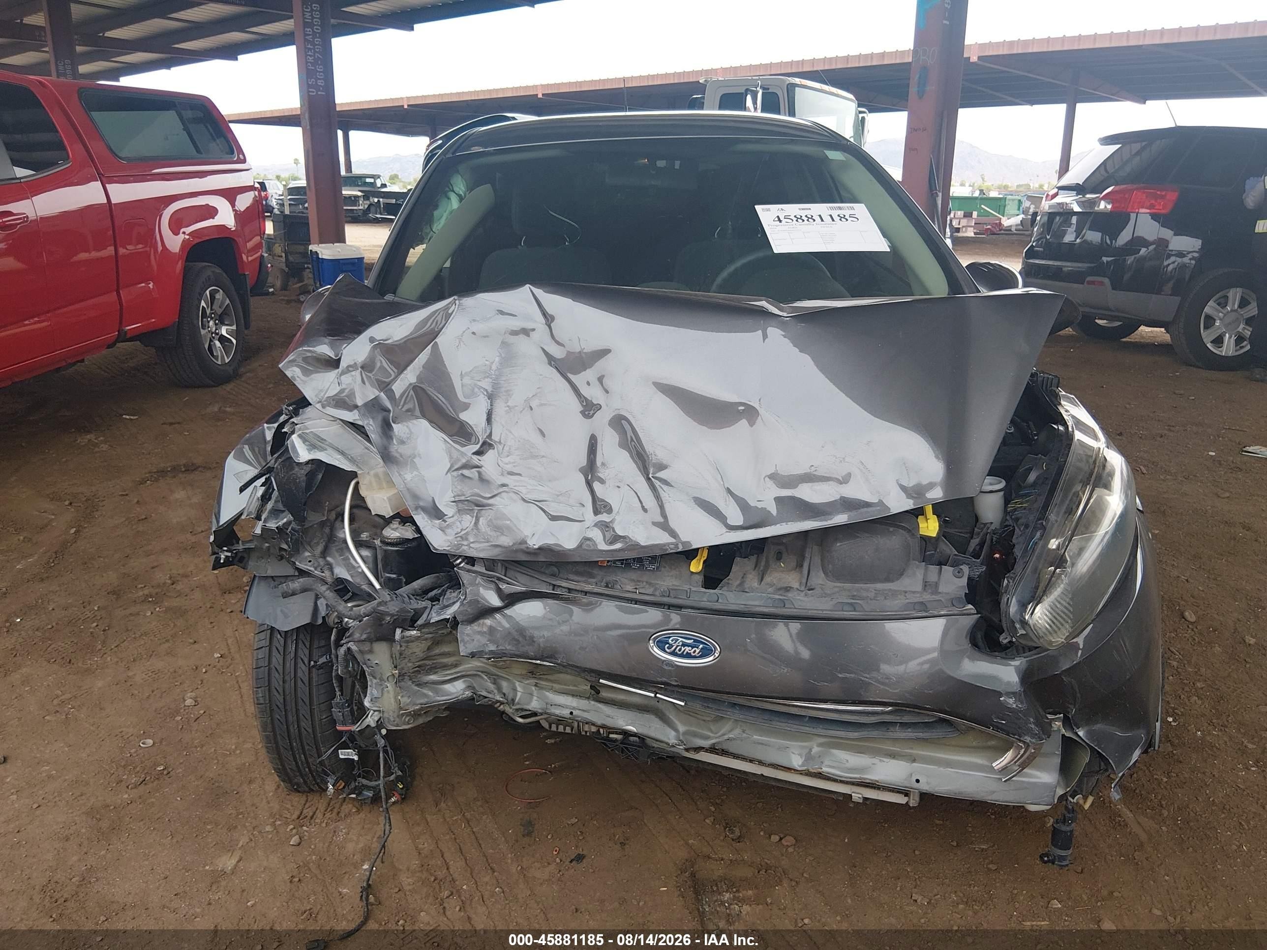 2019 Ford Fiesta Se Серый vin: 3FADP4EJ4KM152715