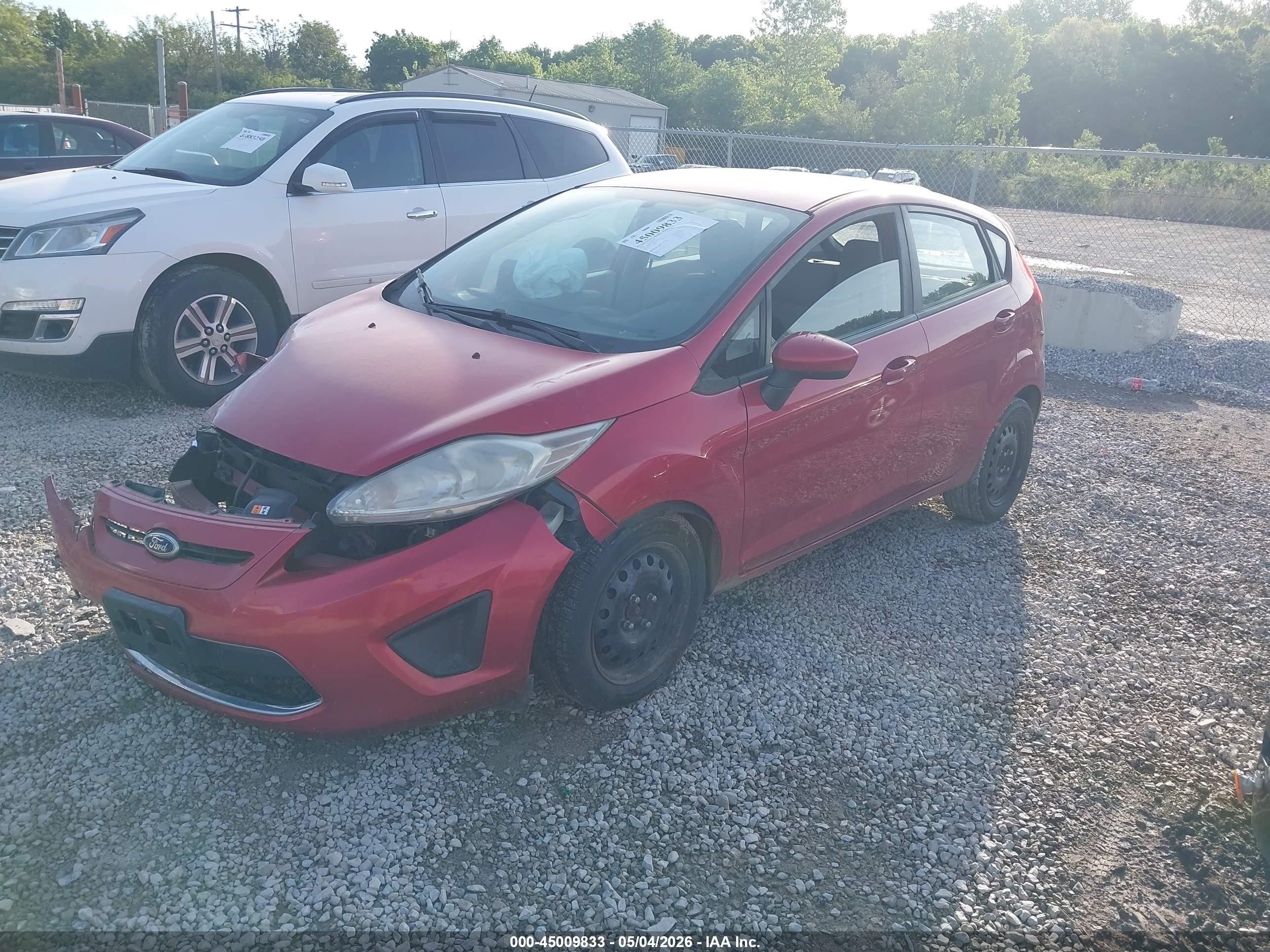 2011 Ford Fiesta Se Red vin: 3FADP4EJ5BM115852
