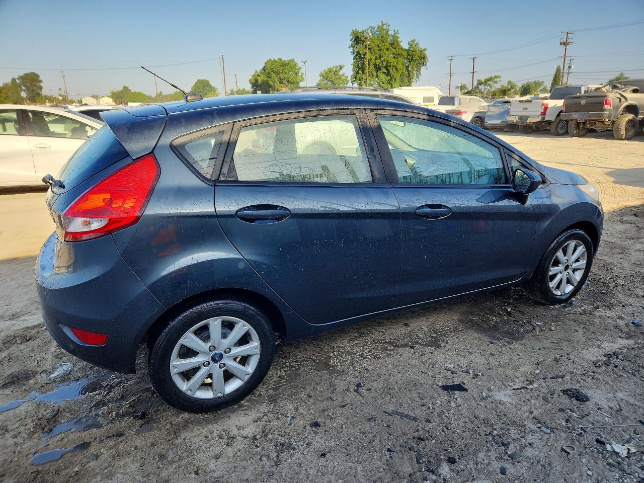 2011 Ford Fiesta Se Gray vin: 3FADP4EJ5BM157034