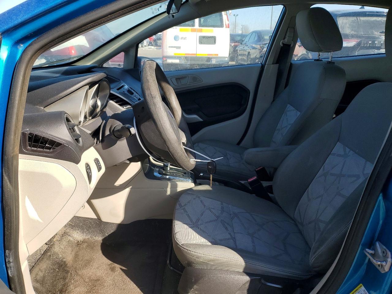 2012 Ford Fiesta Se Blue vin: 3FADP4EJ5CM157813