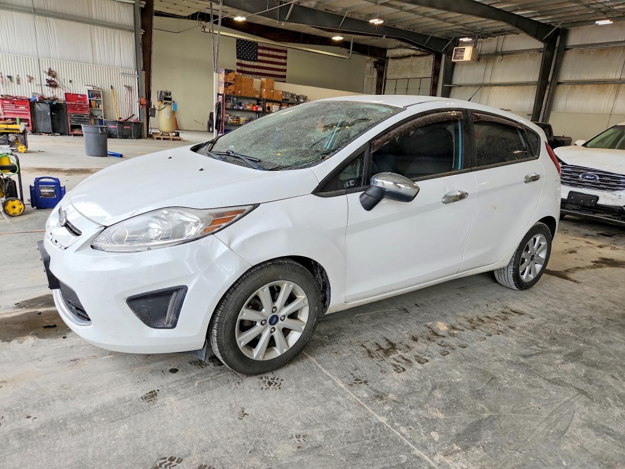 2012 Ford Fiesta Se White vin: 3FADP4EJ5CM158699