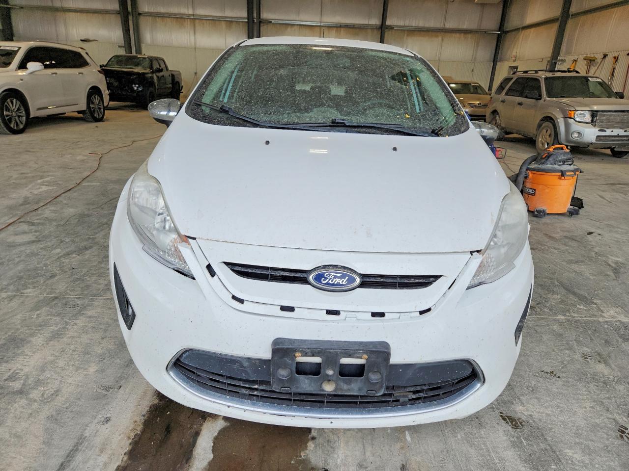 2012 Ford Fiesta Se White vin: 3FADP4EJ5CM158699