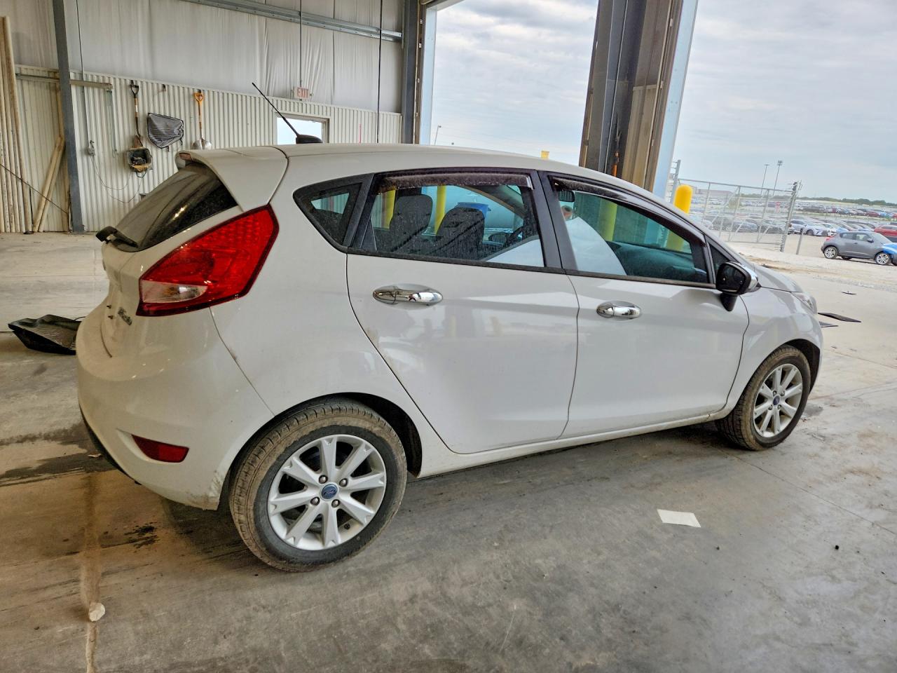 2012 Ford Fiesta Se White vin: 3FADP4EJ5CM158699