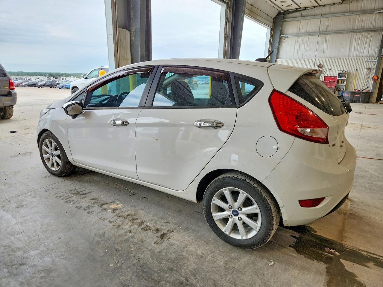 2012 Ford Fiesta Se White vin: 3FADP4EJ5CM158699