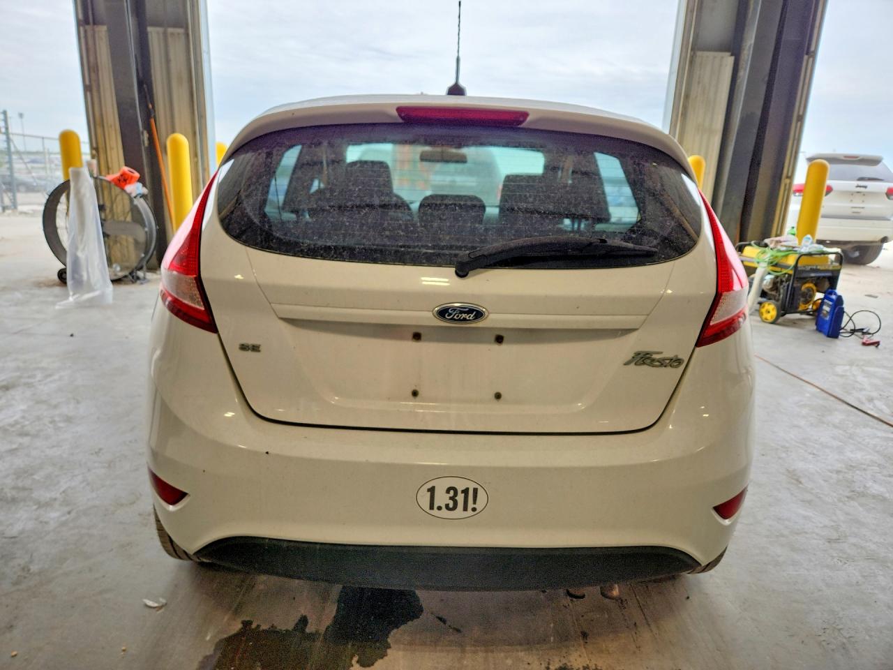 2012 Ford Fiesta Se White vin: 3FADP4EJ5CM158699