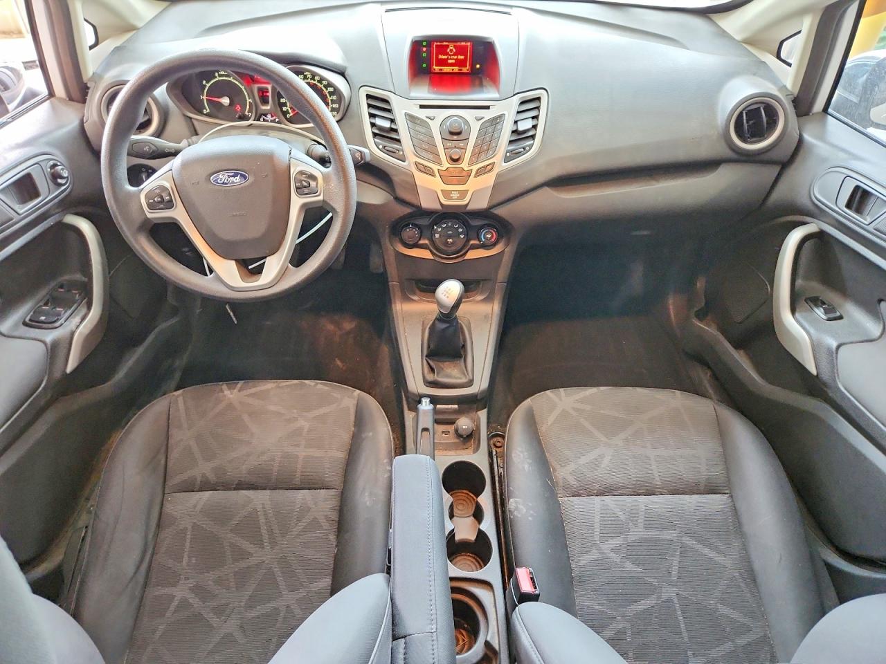 2012 Ford Fiesta Se White vin: 3FADP4EJ5CM158699
