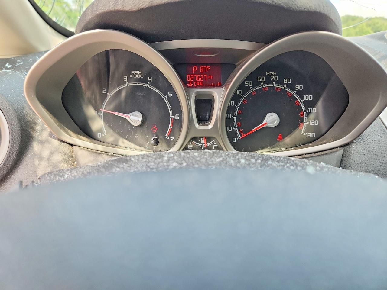 2013 Ford Fiesta Se Красный vin: 3FADP4EJ5DM103137