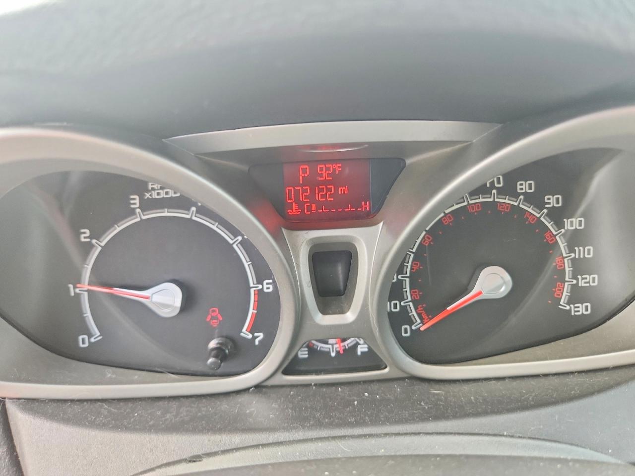 2013 Ford Fiesta Se Silver vin: 3FADP4EJ5DM107303