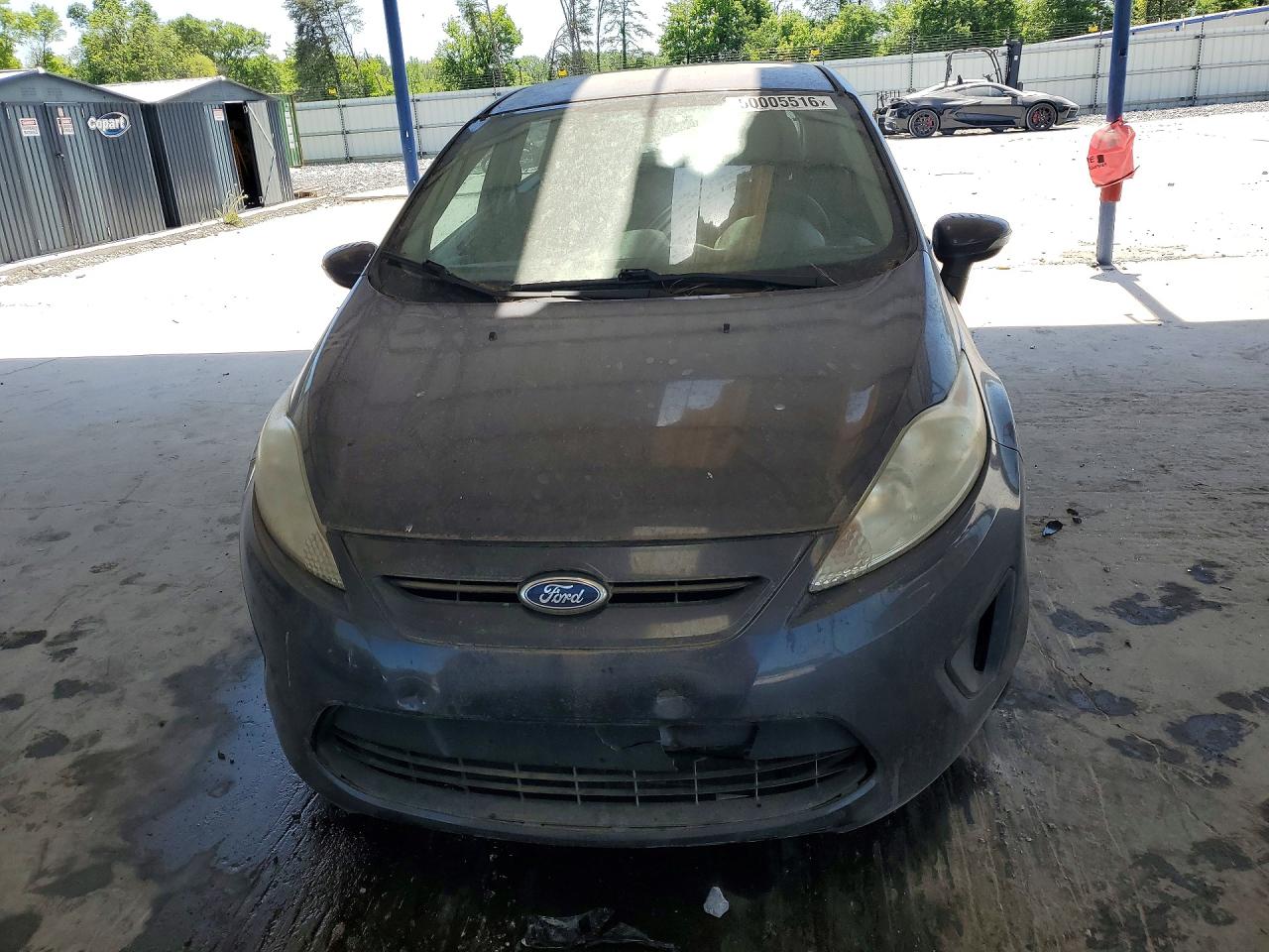 2013 Ford Fiesta Se Gray vin: 3FADP4EJ5DM117765