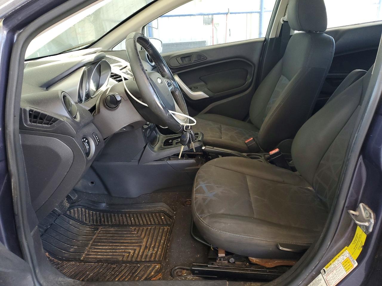 2013 Ford Fiesta Se Gray vin: 3FADP4EJ5DM117765
