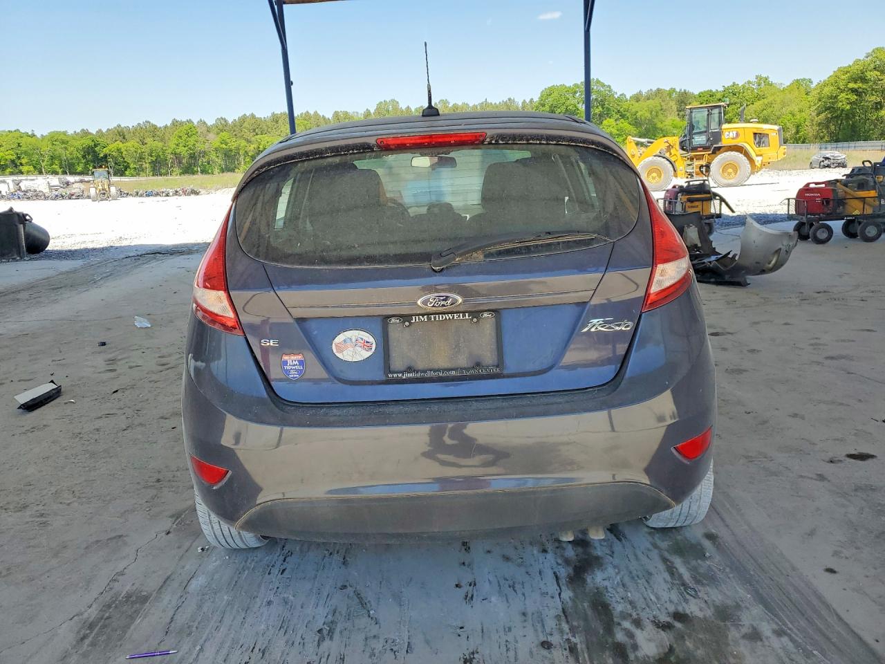 2013 Ford Fiesta Se Gray vin: 3FADP4EJ5DM117765
