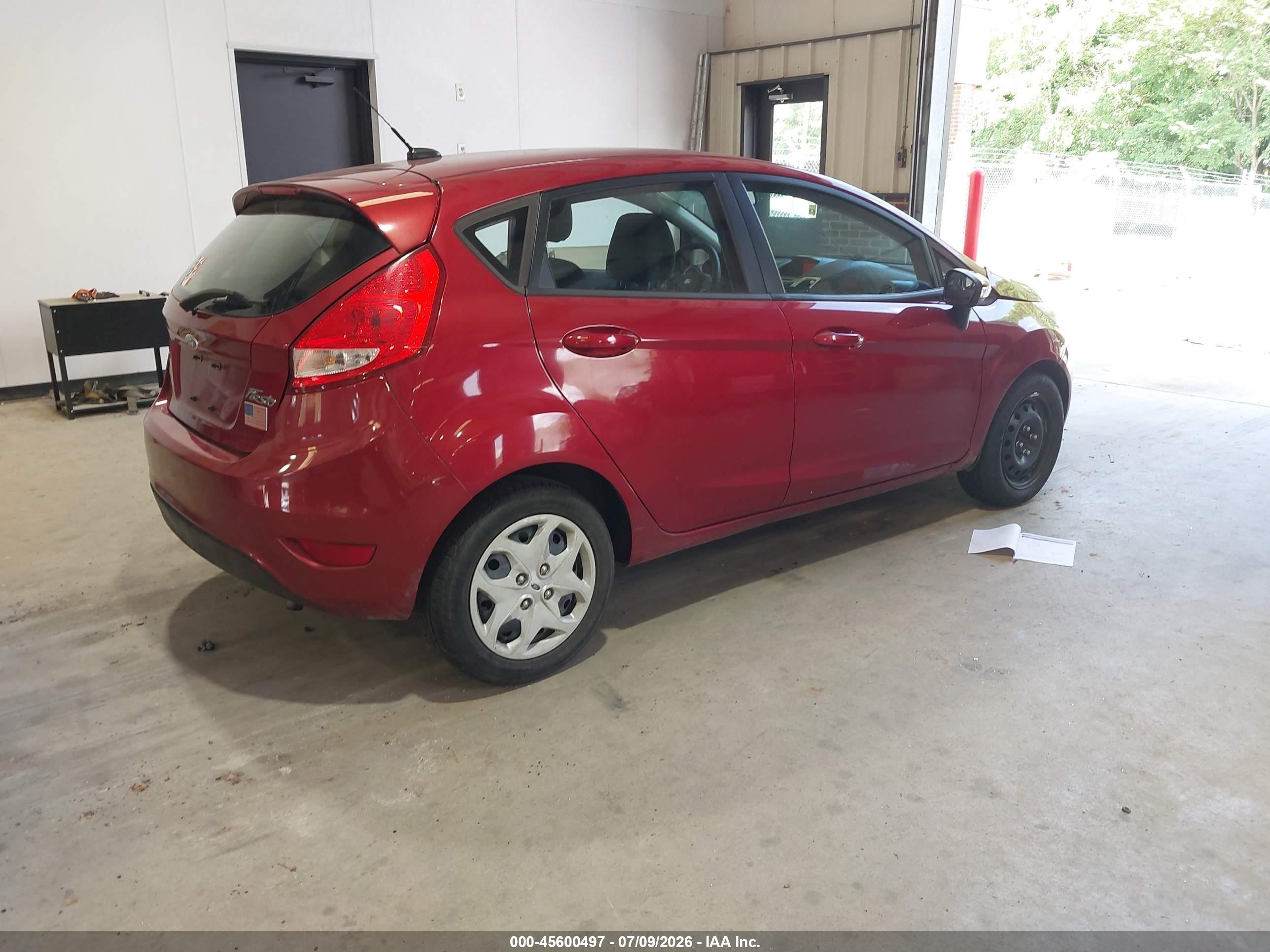 2013 Ford Fiesta Se Red vin: 3FADP4EJ5DM184060