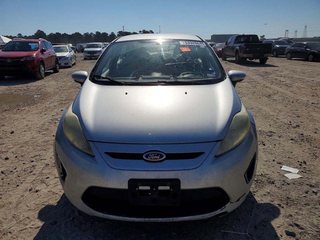 2013 Ford Fiesta Se Silver vin: 3FADP4EJ5DM219969