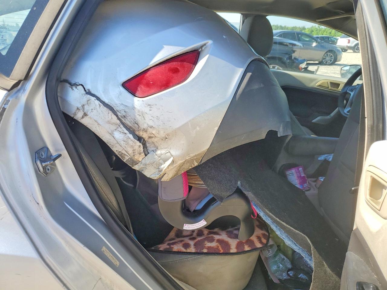 2013 Ford Fiesta Se Silver vin: 3FADP4EJ5DM219969
