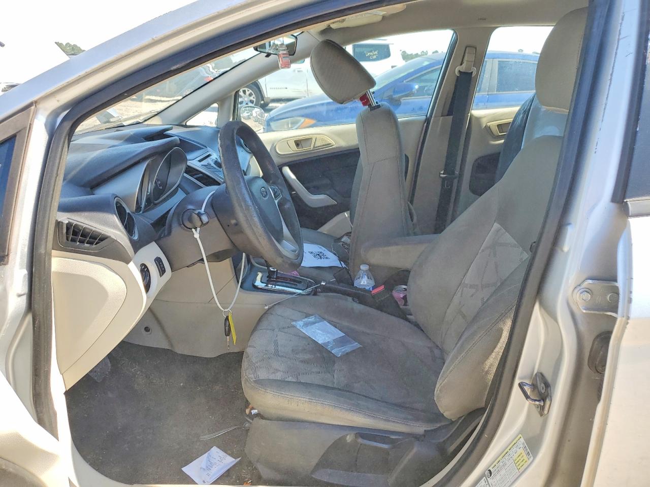 2013 Ford Fiesta Se Silver vin: 3FADP4EJ5DM219969