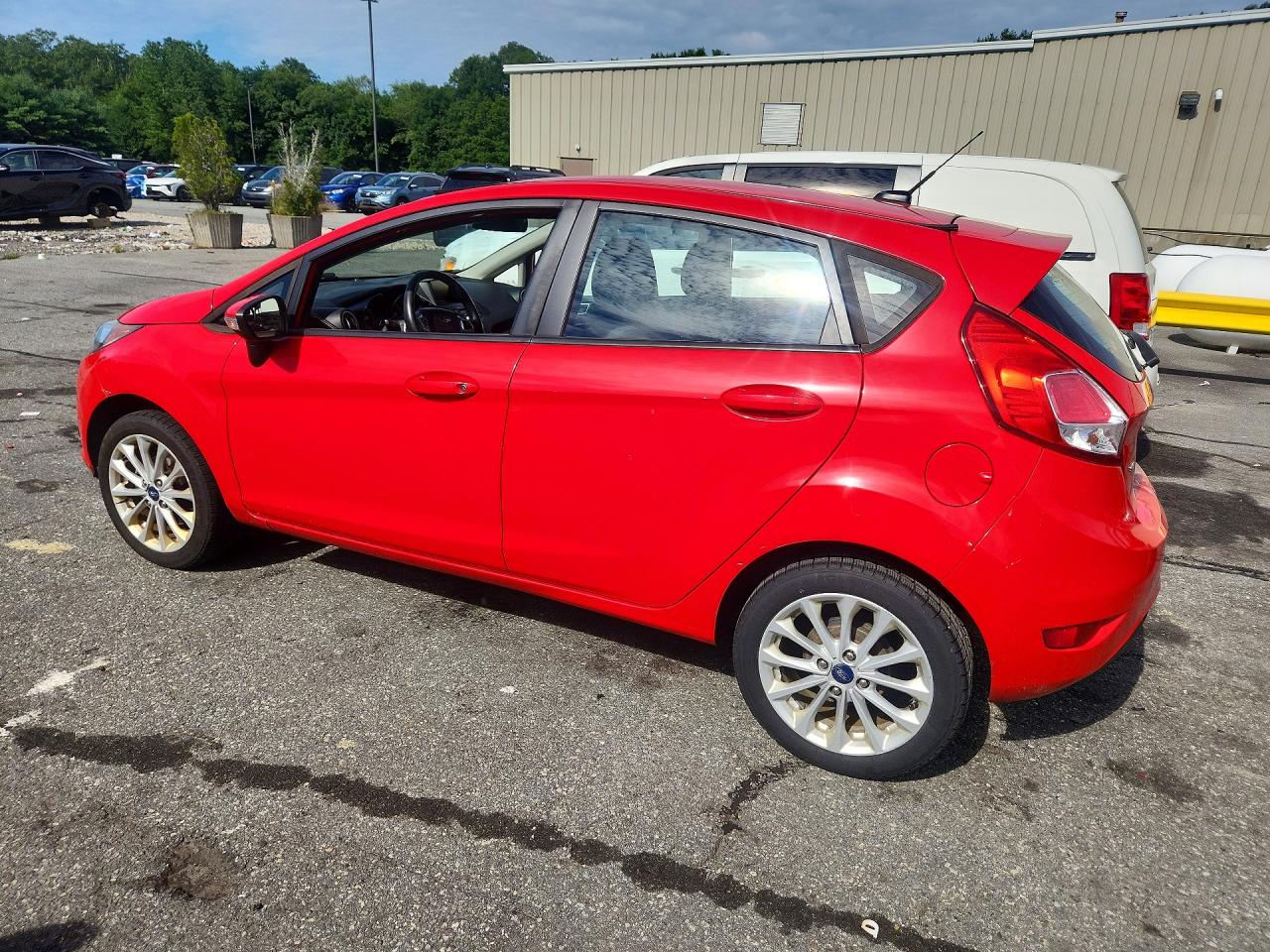 2014 Ford Fiesta Se Red vin: 3FADP4EJ5EM100420