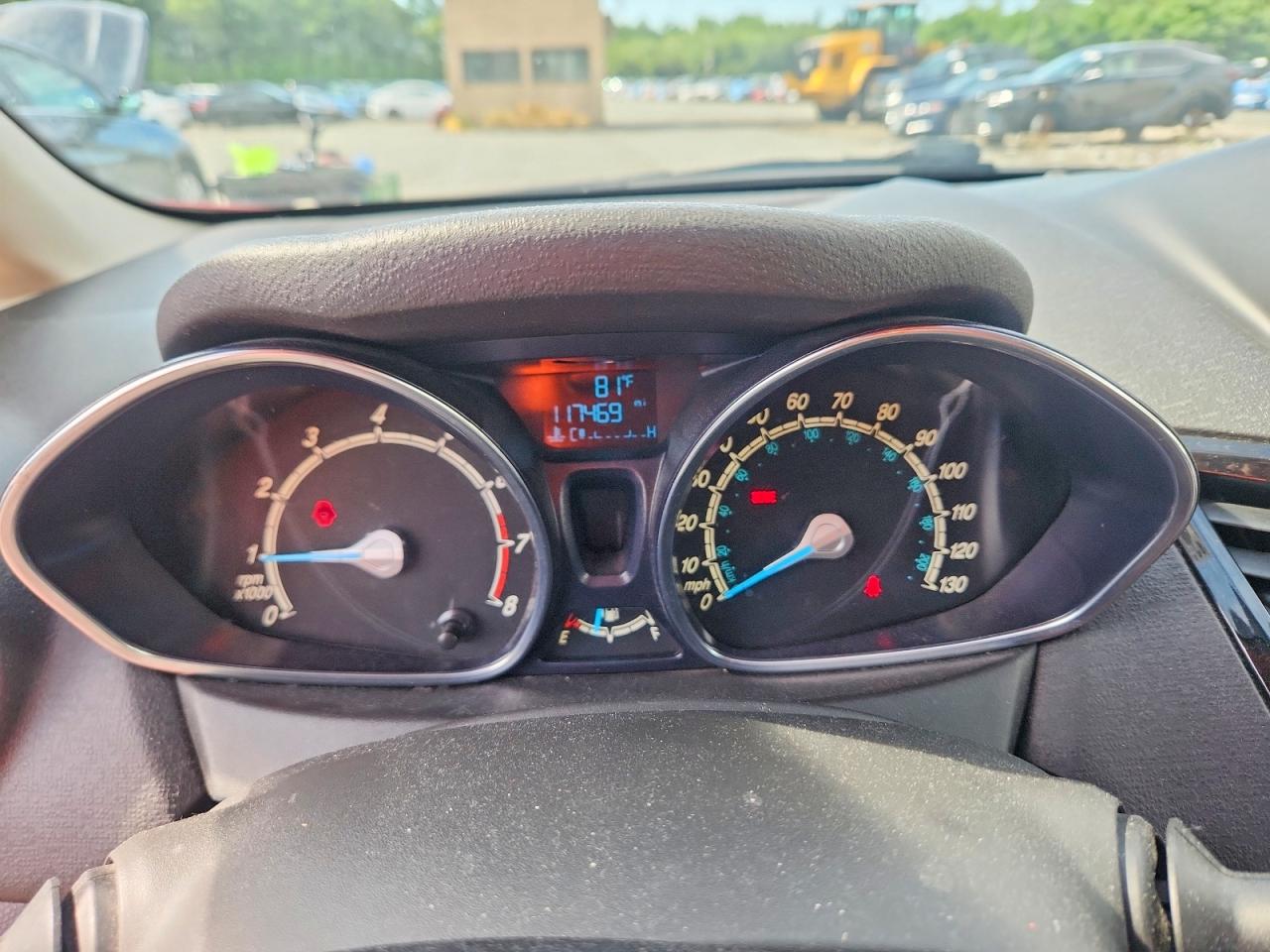 2014 Ford Fiesta Se Red vin: 3FADP4EJ5EM100420