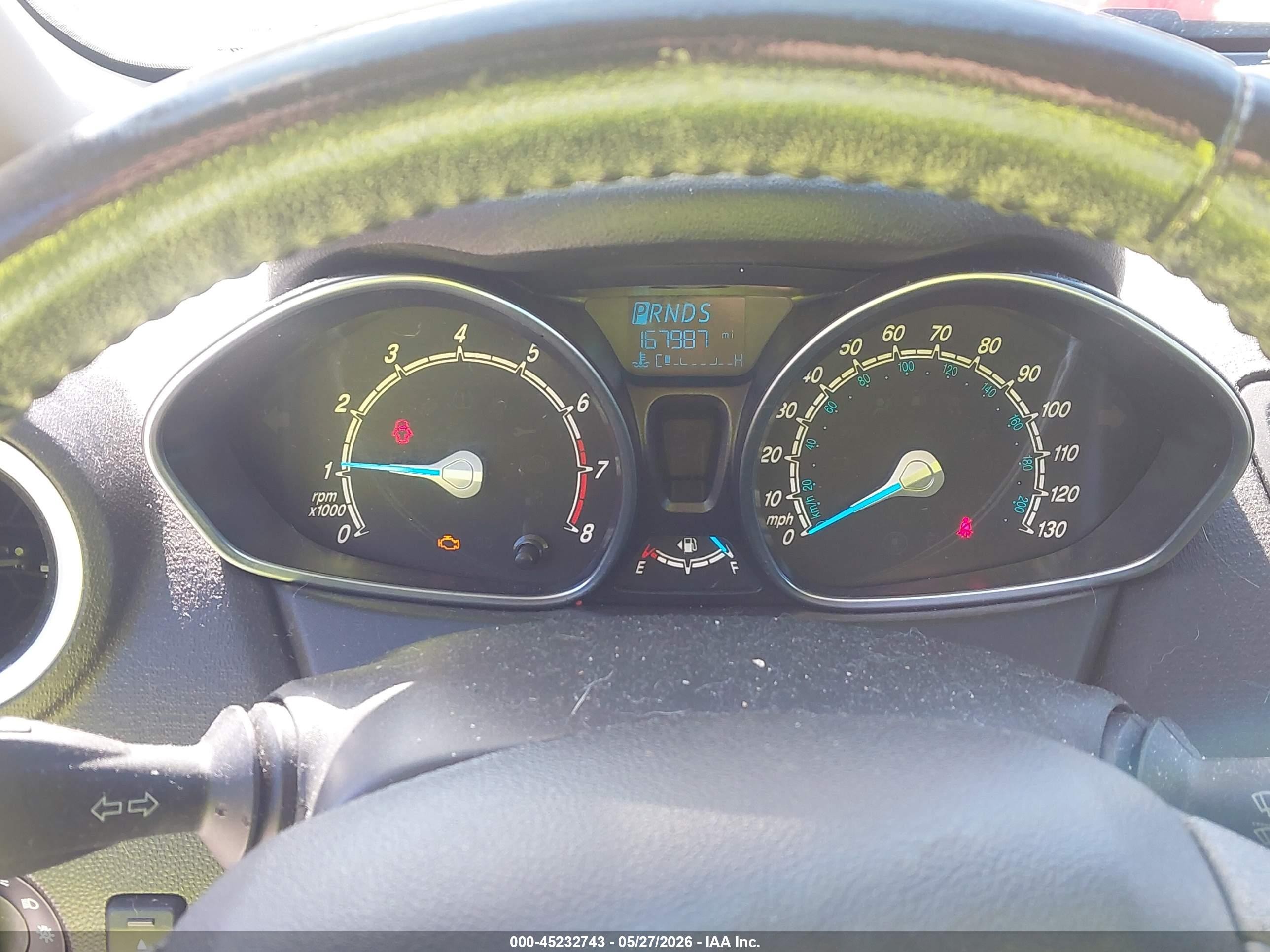 2014 Ford Fiesta Se Gray vin: 3FADP4EJ5EM145731