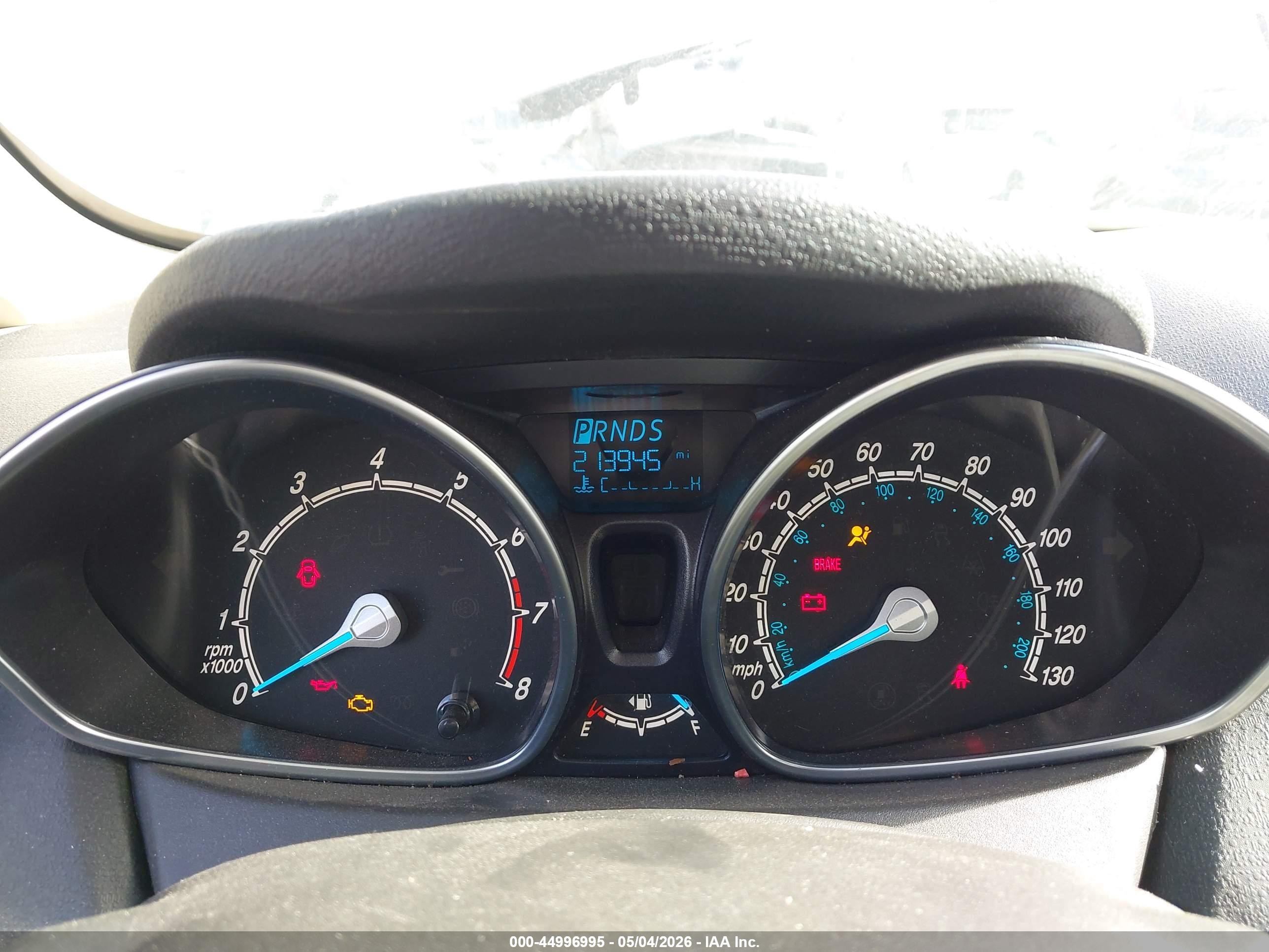 2014 Ford Fiesta Se Silver vin: 3FADP4EJ5EM154560