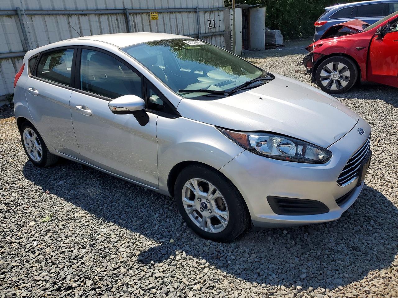 2014 Ford Fiesta Se Silver vin: 3FADP4EJ5EM216099