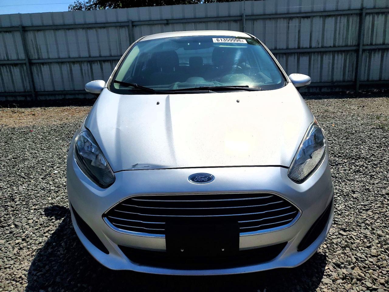 2014 Ford Fiesta Se Silver vin: 3FADP4EJ5EM216099