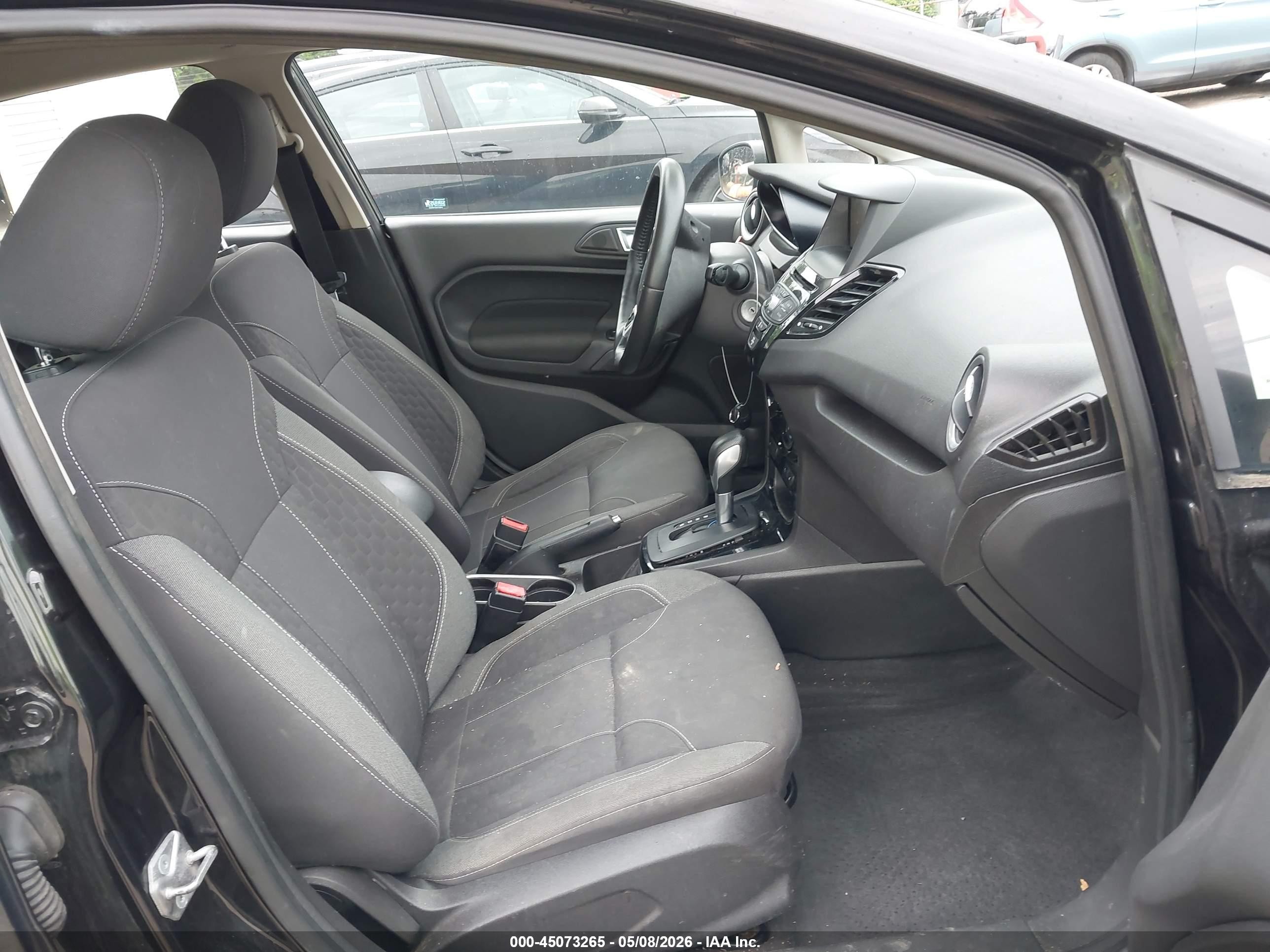 2014 Ford Fiesta Se Black vin: 3FADP4EJ5EM226552