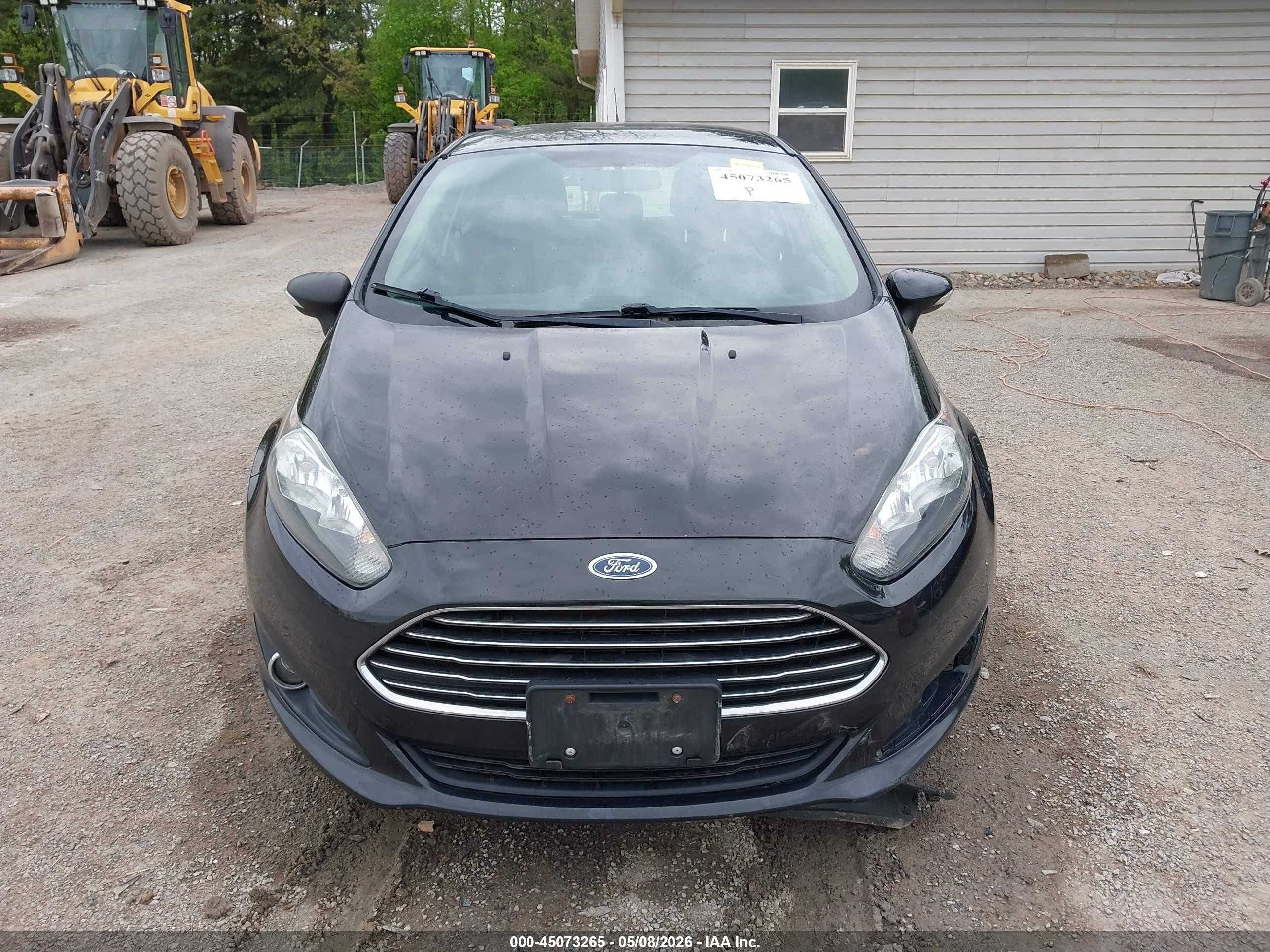 2014 Ford Fiesta Se Black vin: 3FADP4EJ5EM226552