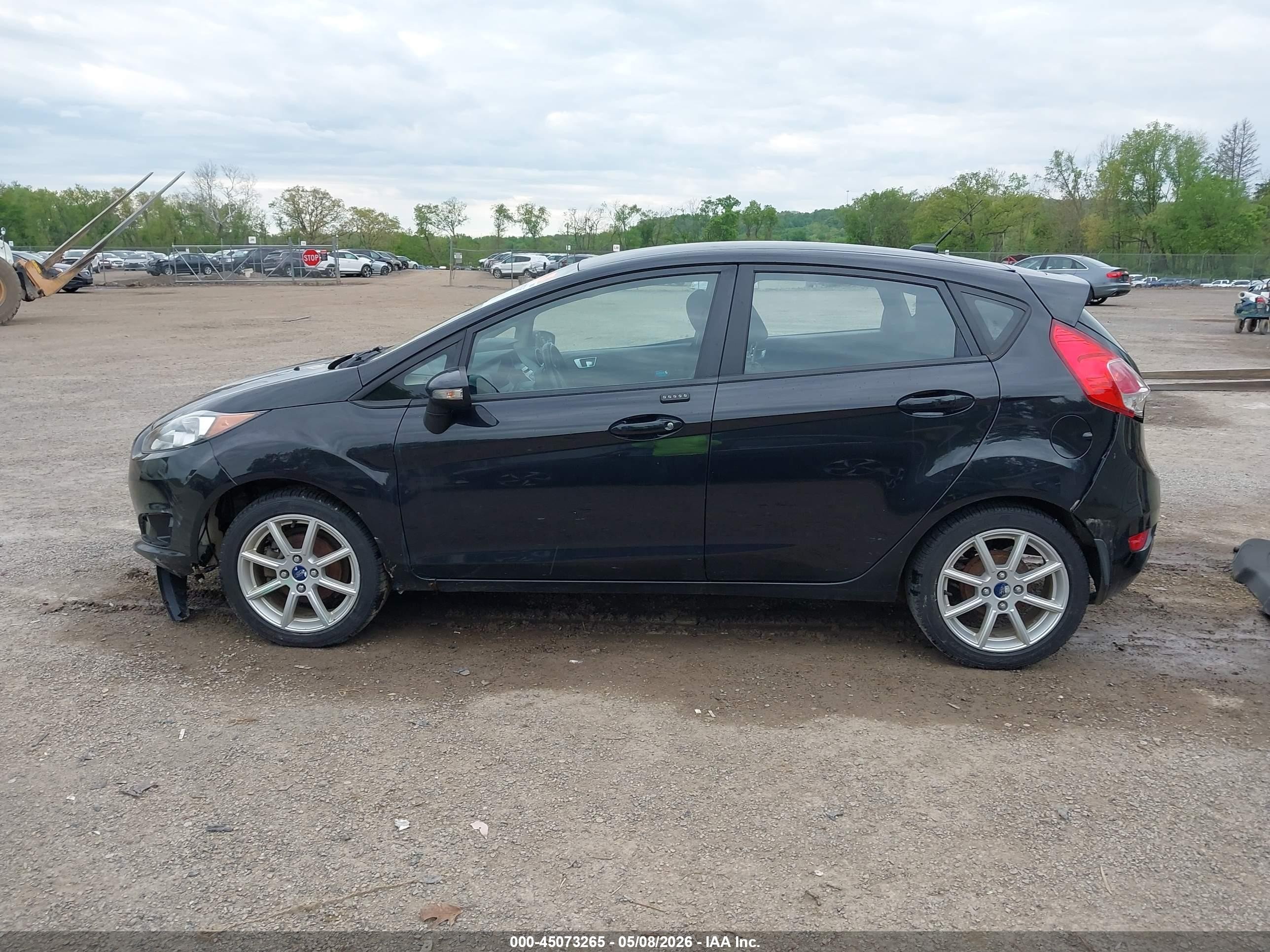 2014 Ford Fiesta Se Black vin: 3FADP4EJ5EM226552