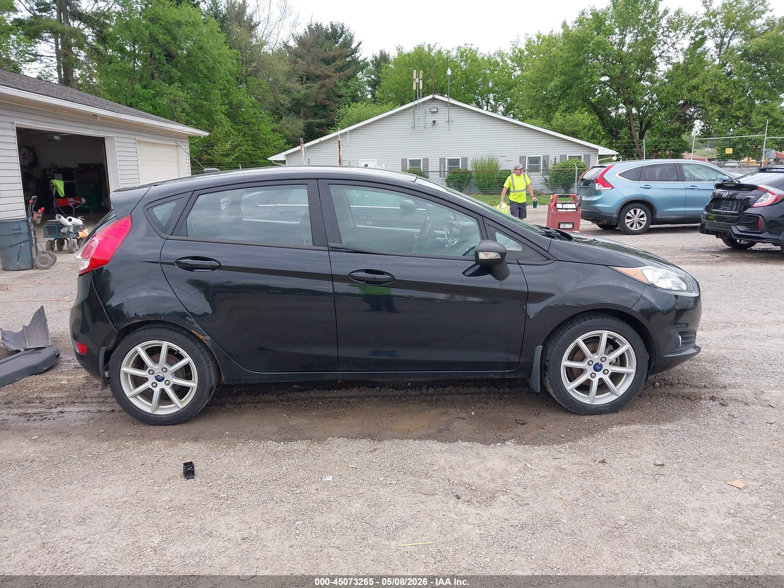 2014 Ford Fiesta Se Black vin: 3FADP4EJ5EM226552