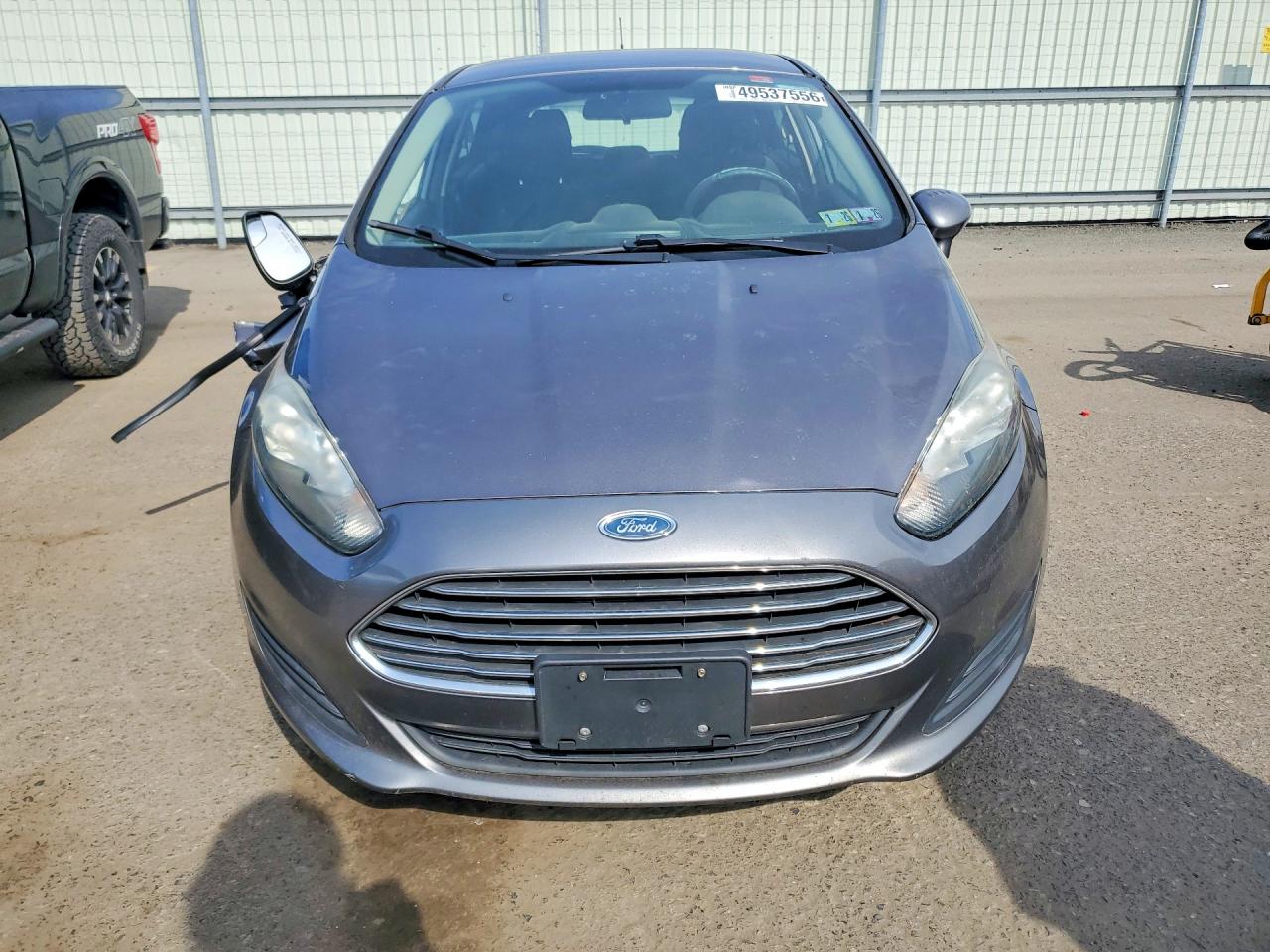 2014 Ford Fiesta Se Gray vin: 3FADP4EJ5EM233968