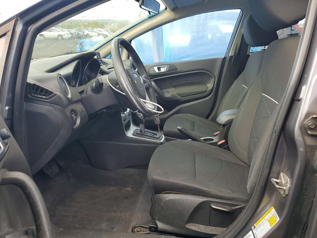 2014 Ford Fiesta Se Gray vin: 3FADP4EJ5EM233968