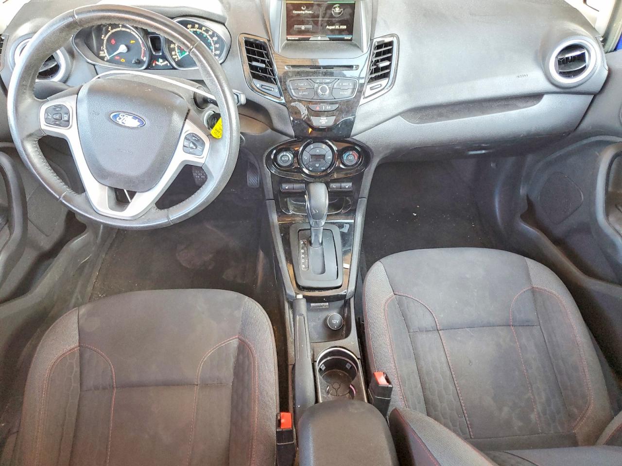 2015 Ford Fiesta Se Blue vin: 3FADP4EJ5FM106087