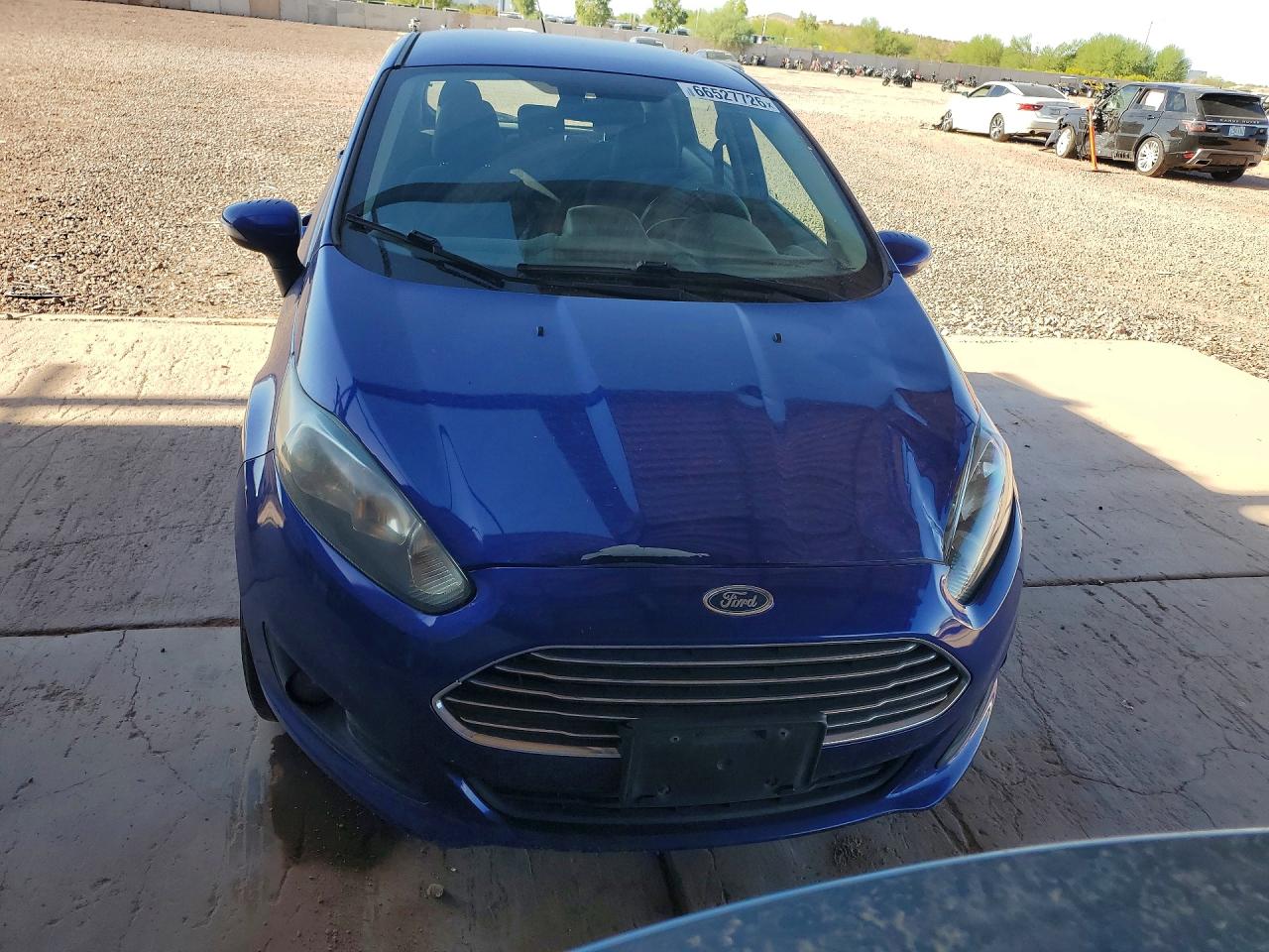 2015 Ford Fiesta Se Blue vin: 3FADP4EJ5FM106087