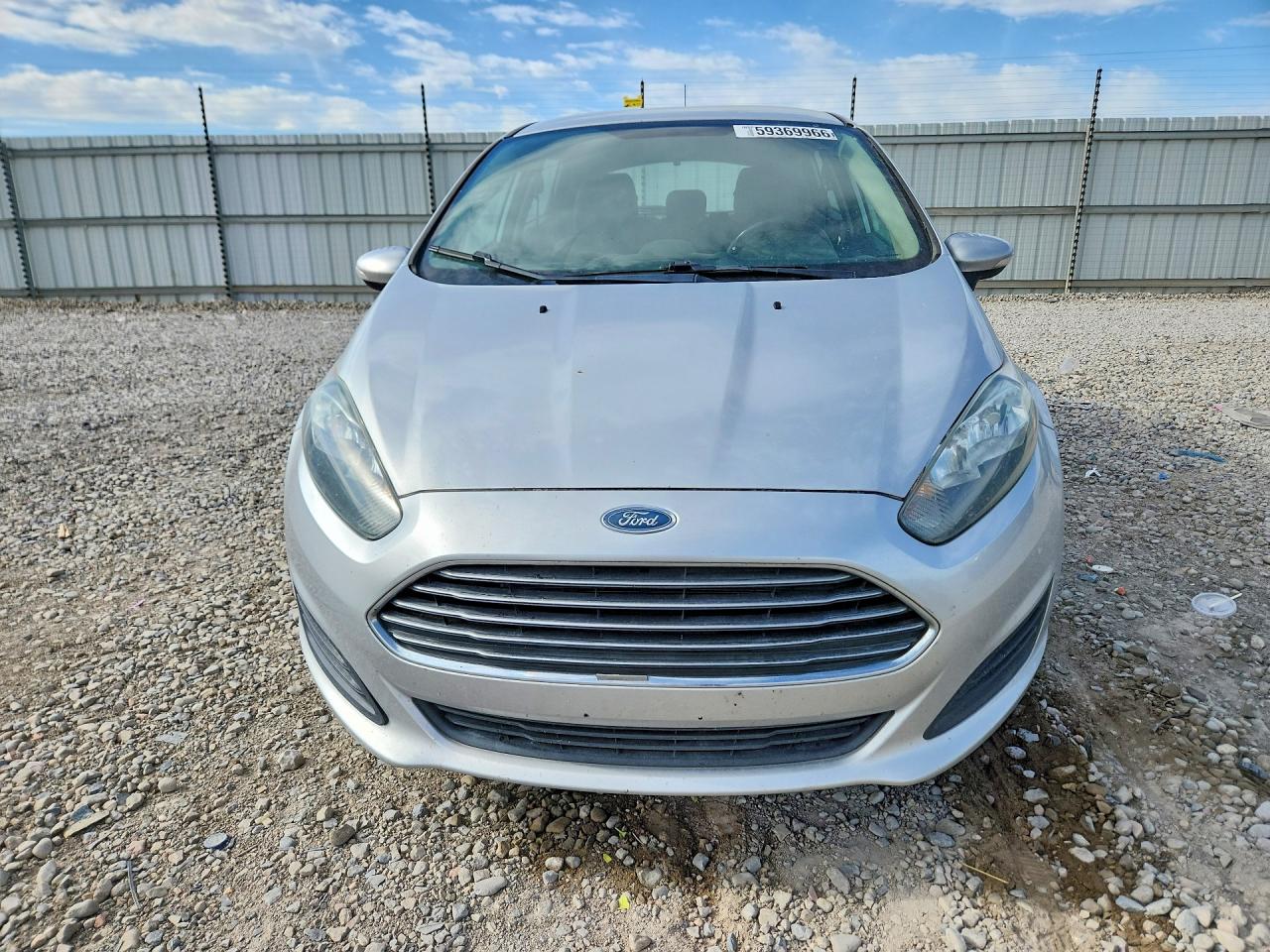 2015 Ford Fiesta Se Silver vin: 3FADP4EJ5FM107949