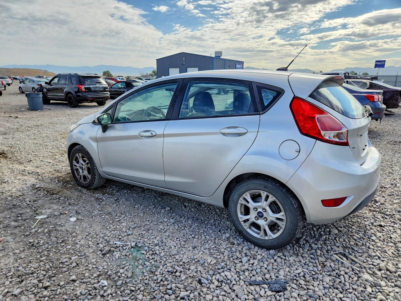 2015 Ford Fiesta Se Silver vin: 3FADP4EJ5FM107949