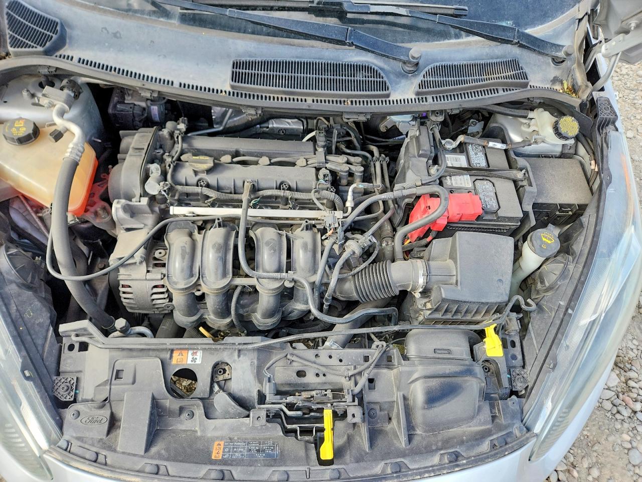 2015 Ford Fiesta Se Silver vin: 3FADP4EJ5FM107949