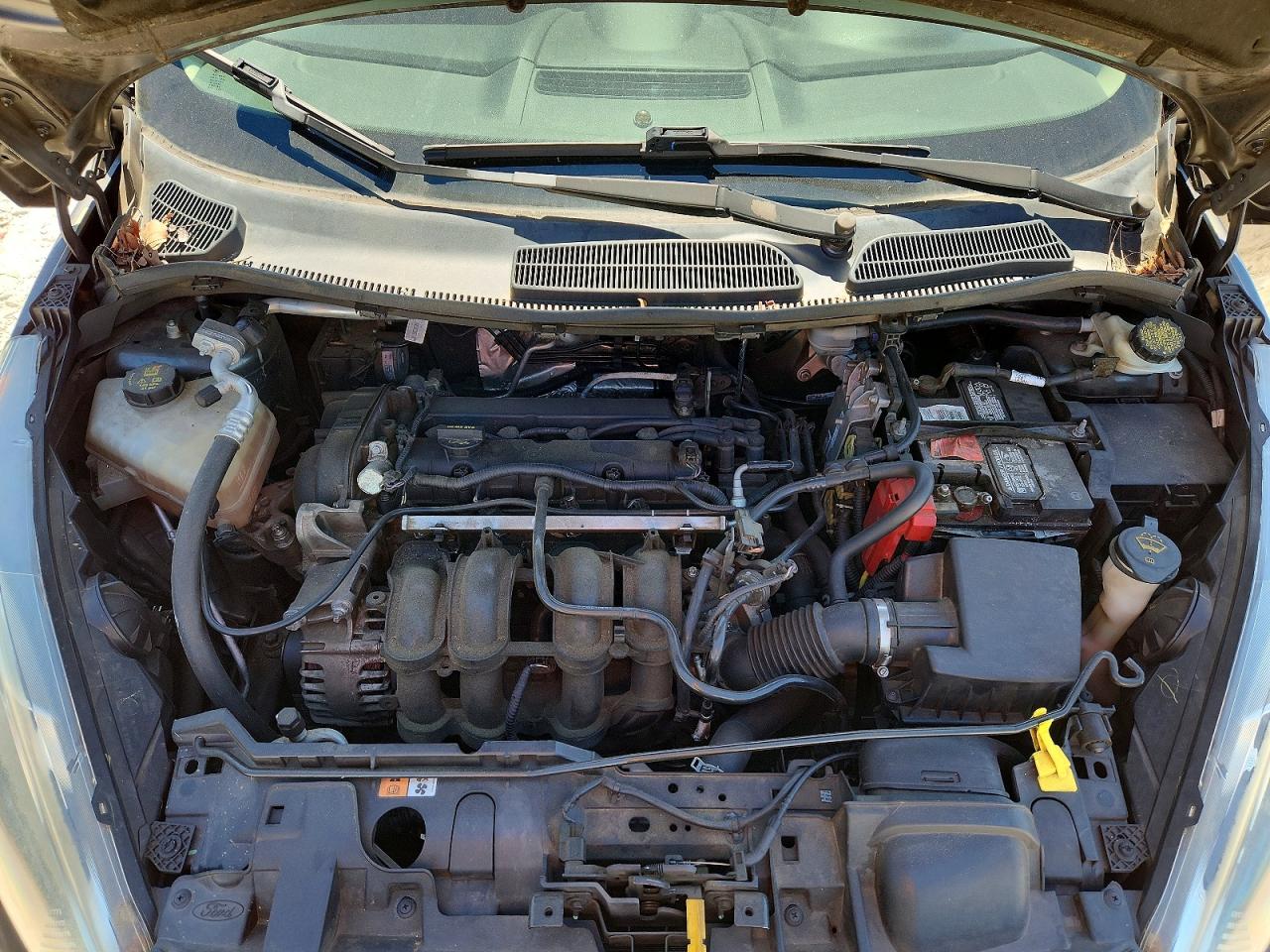 2015 Ford Fiesta Se Gray vin: 3FADP4EJ5FM120622